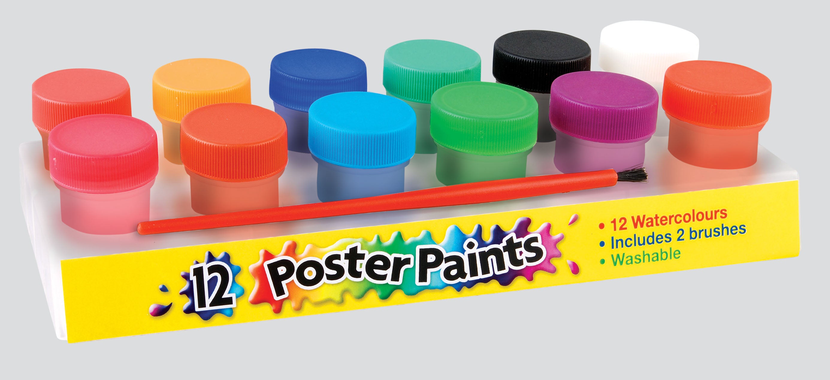 12 Poster Paints