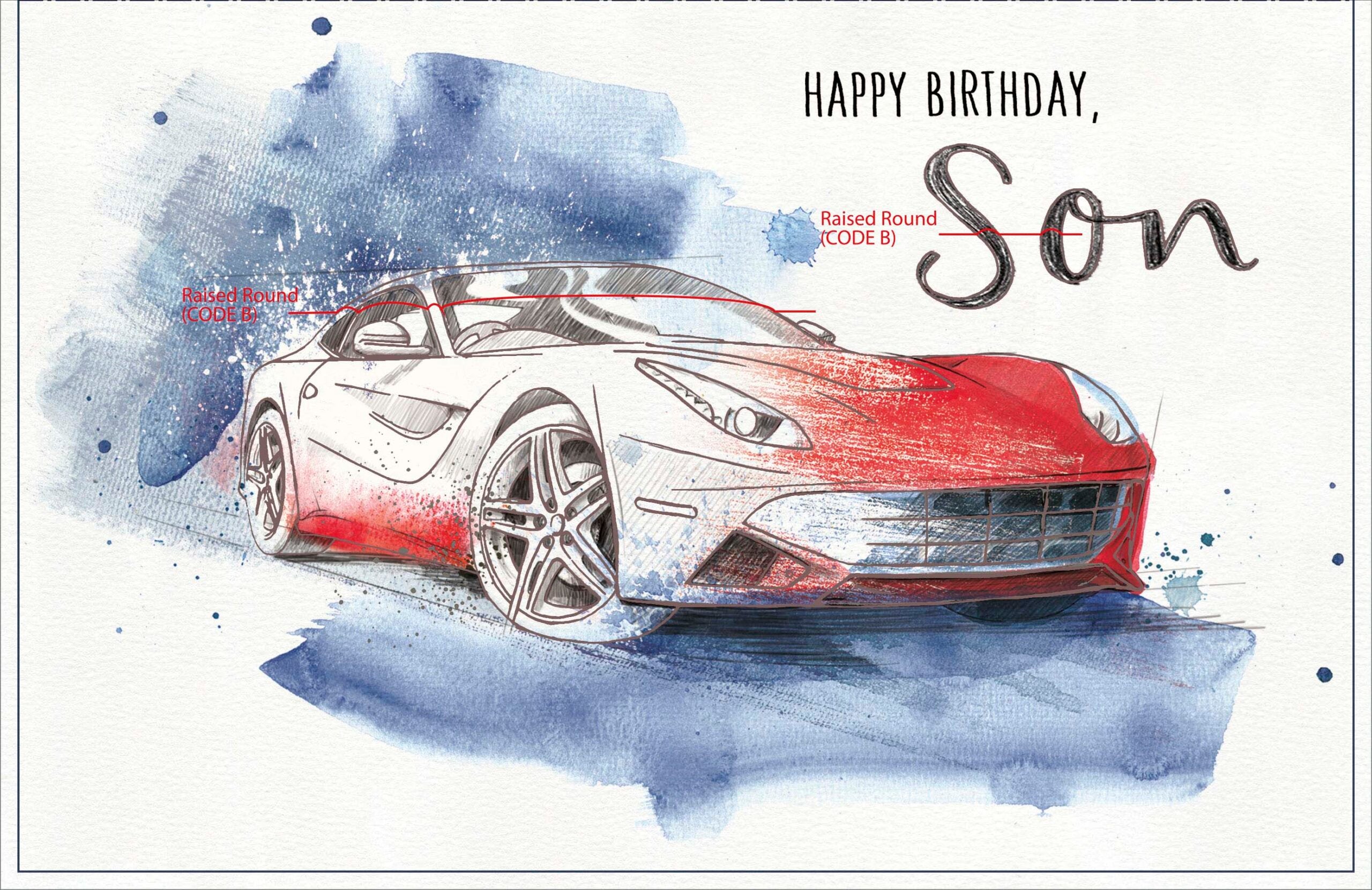 Son Birthday - Car