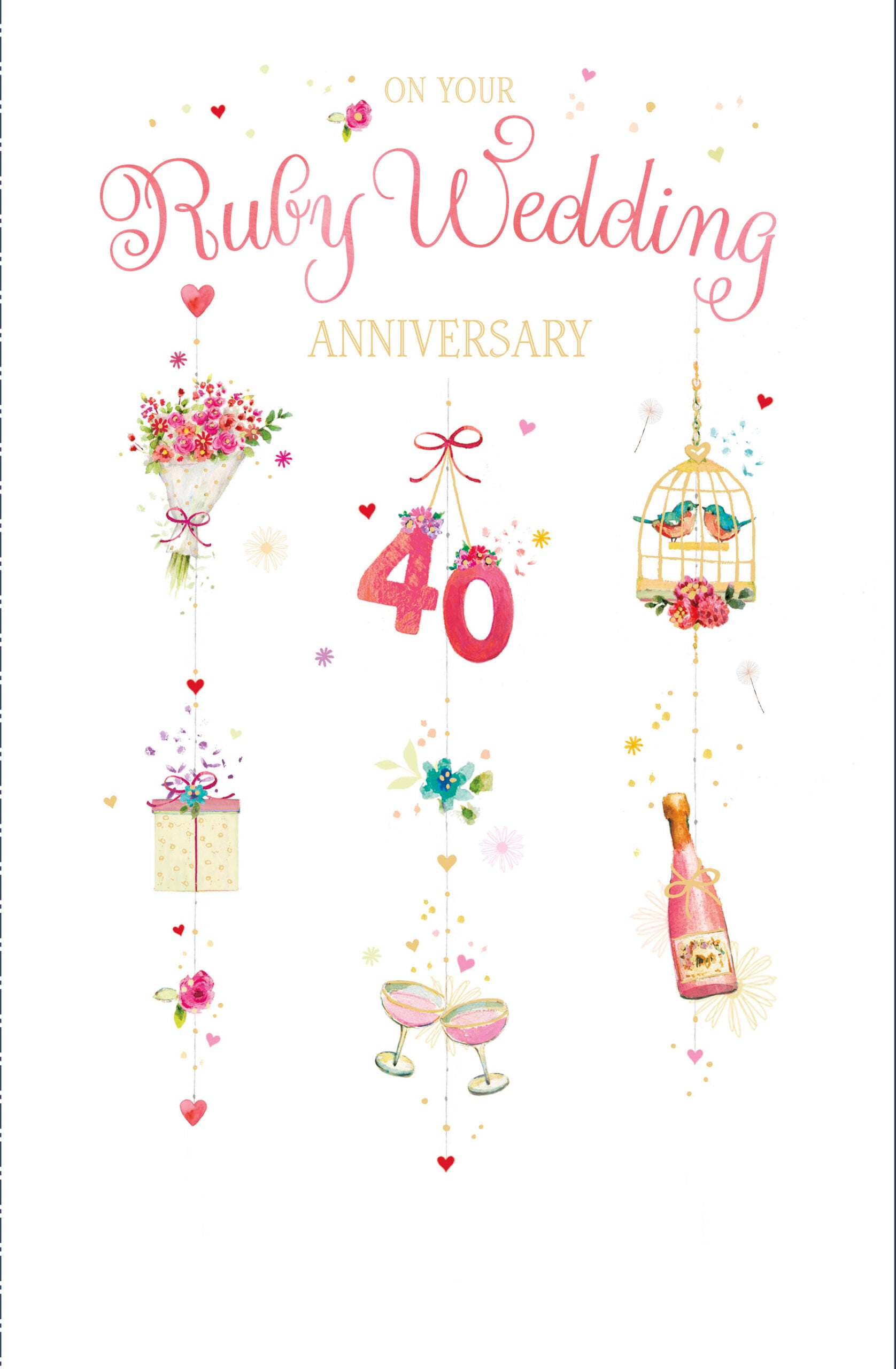 40th Wedding Anniversary - Ruby