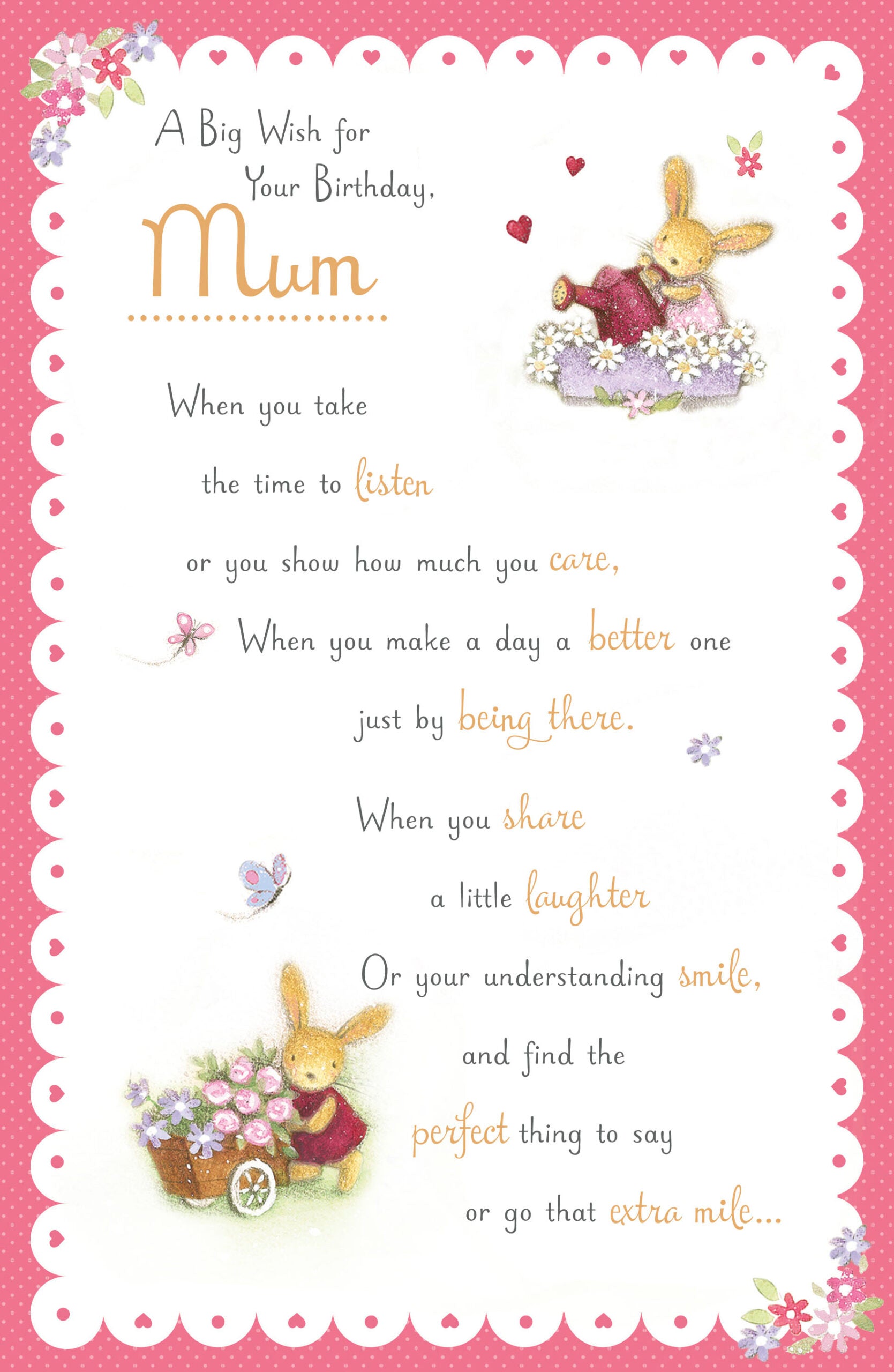 Mum Birthday - Big Wishes