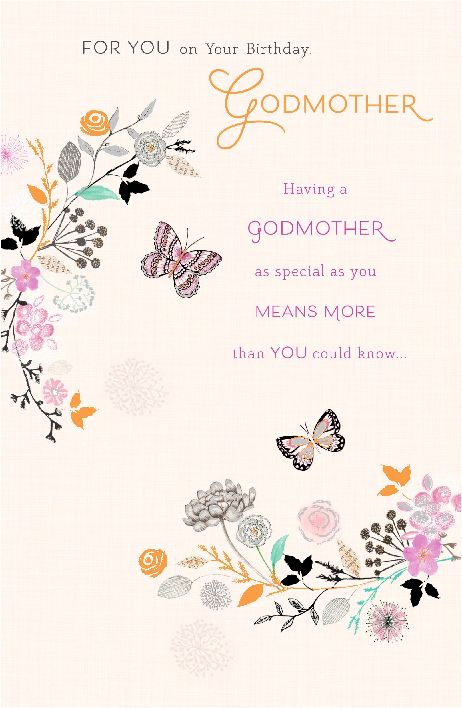 Godmother Birthday With Love
