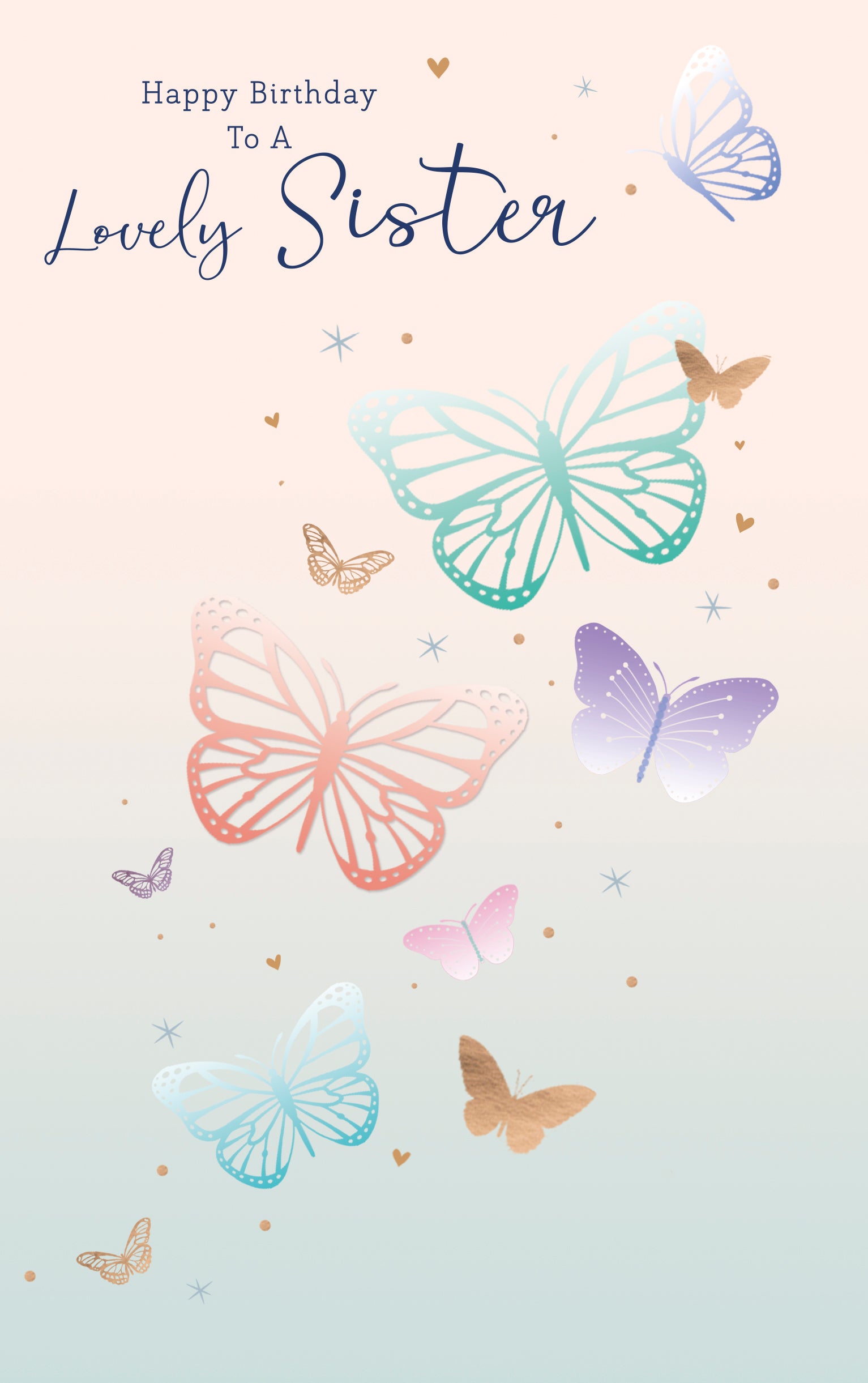 Sister Birthday - Butterfly