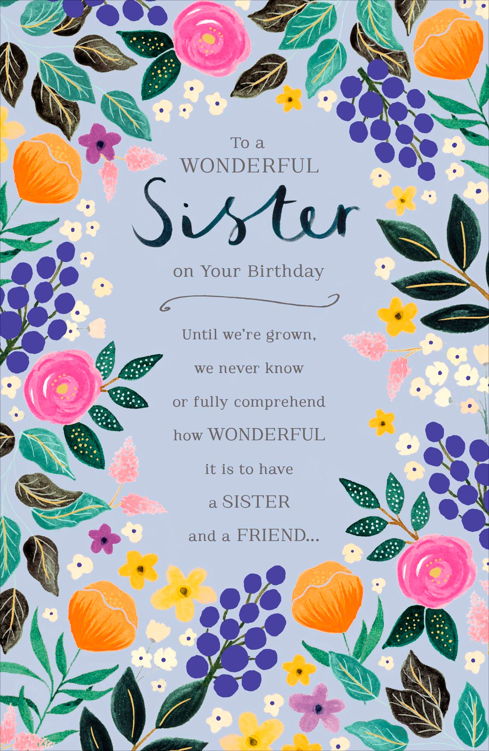 Wonderful Sister Birthday