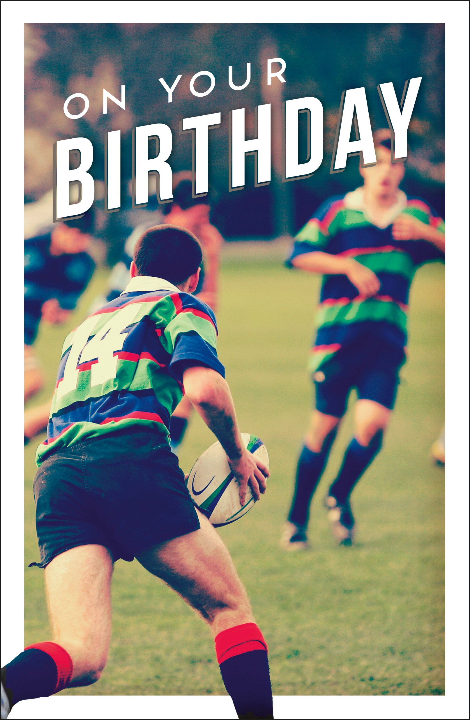 Happy Birthday - Rugby