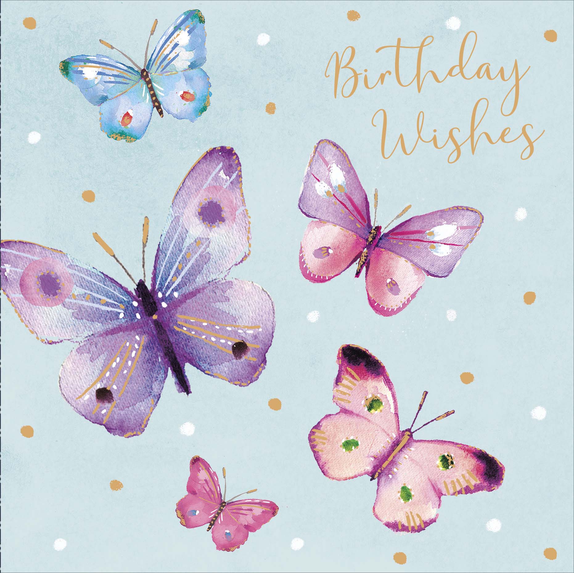 Happy Birthday - Butterfly