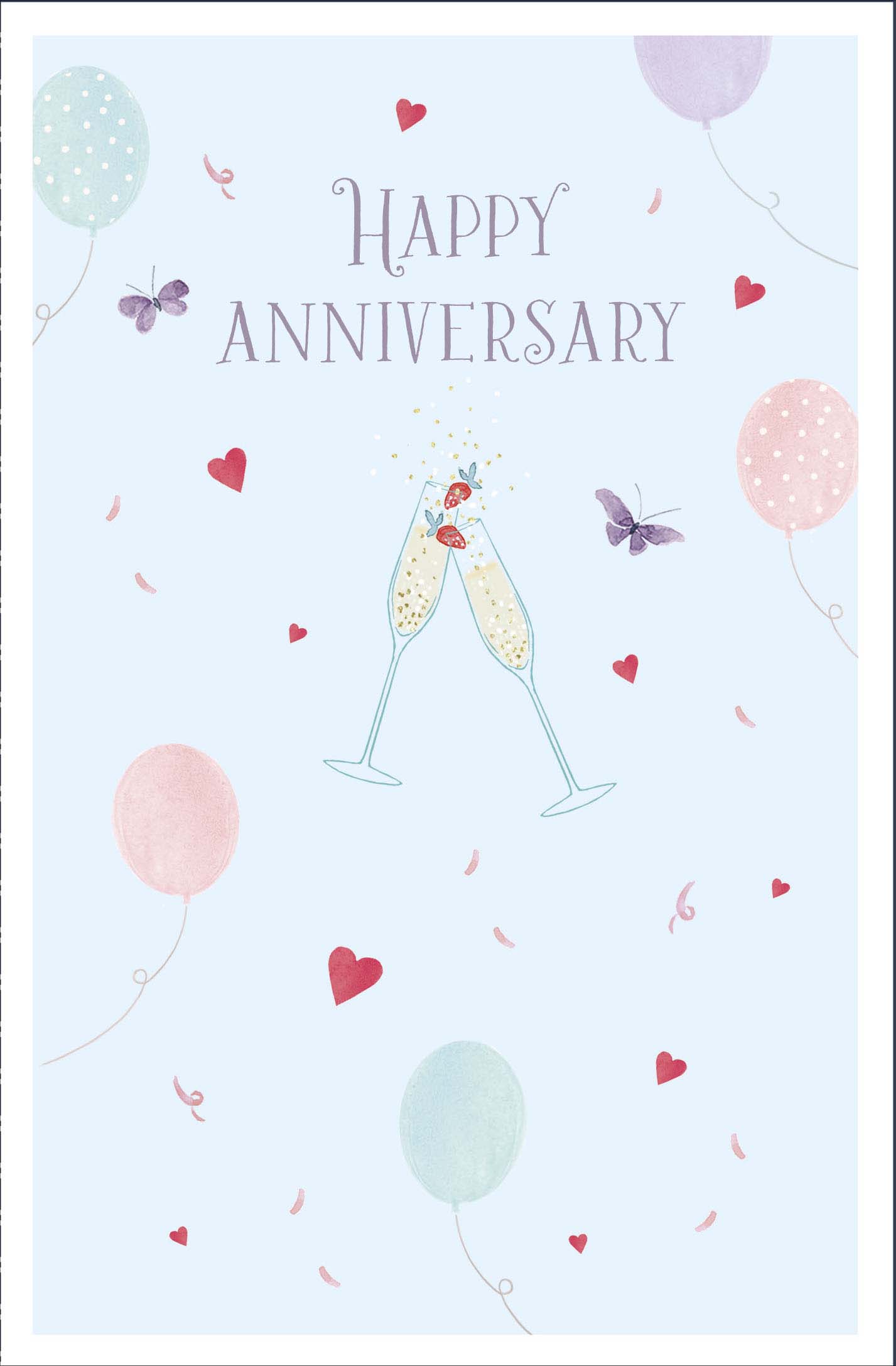 Wedding Anniversary - Champagne