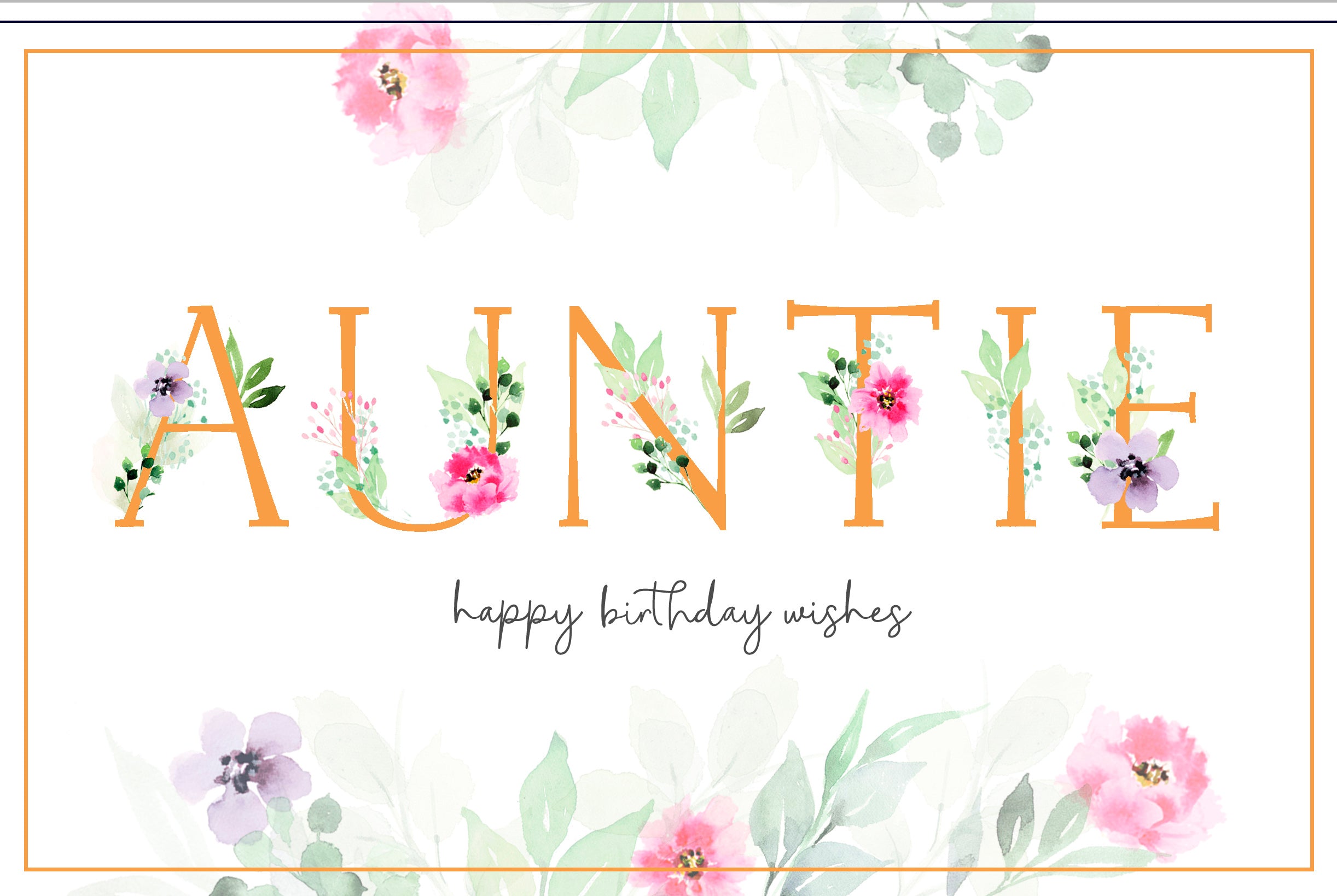Auntie Birthday - Gibson