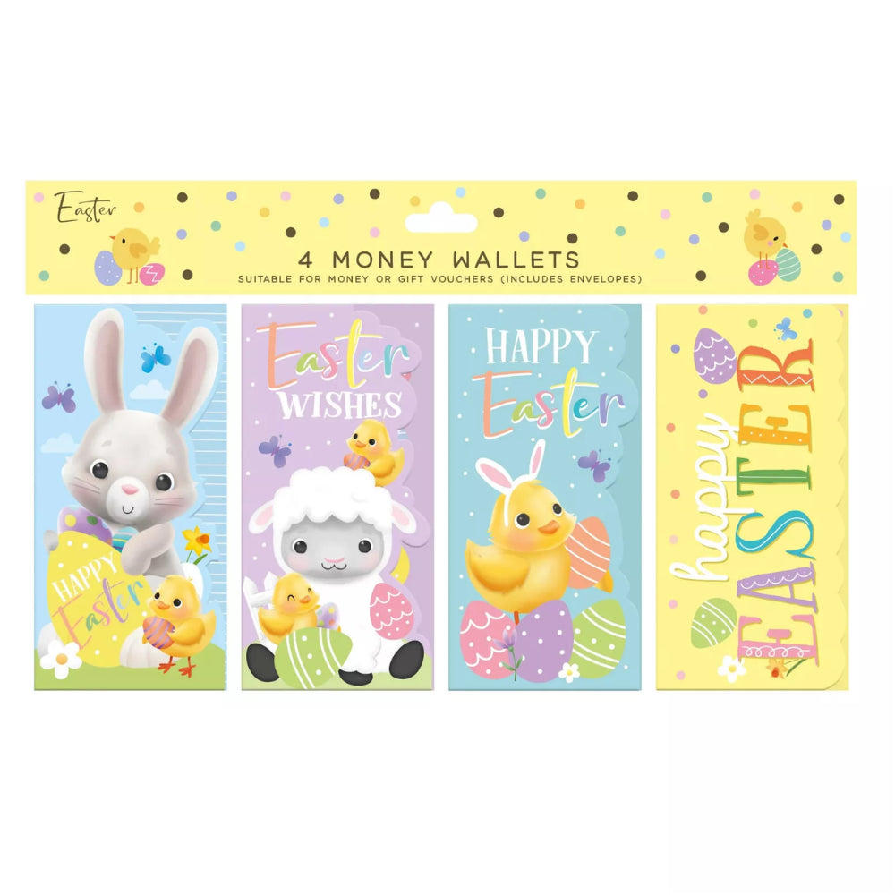 4Pk Cute Money Wallets