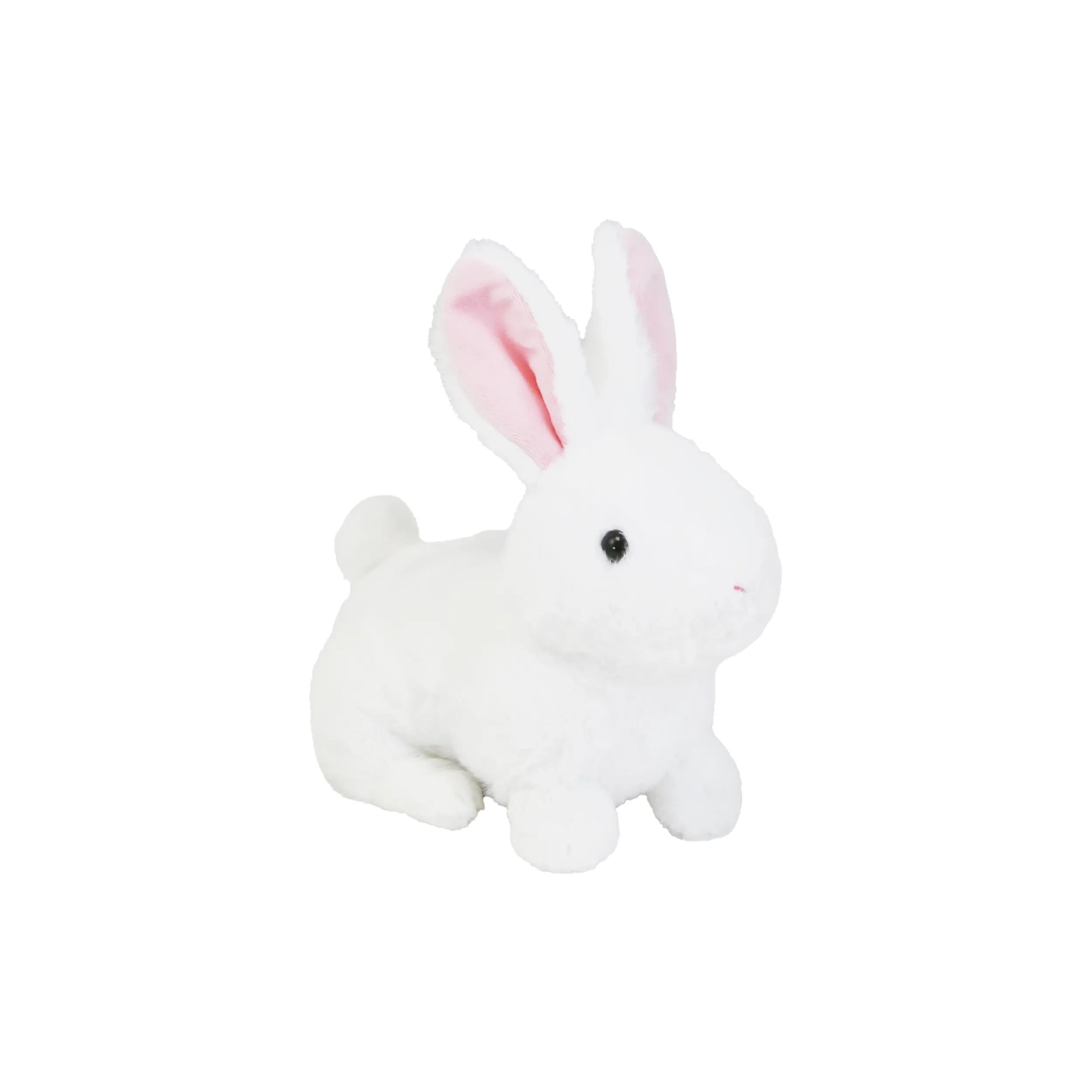 White Soft Plush Easter Bunny 8"