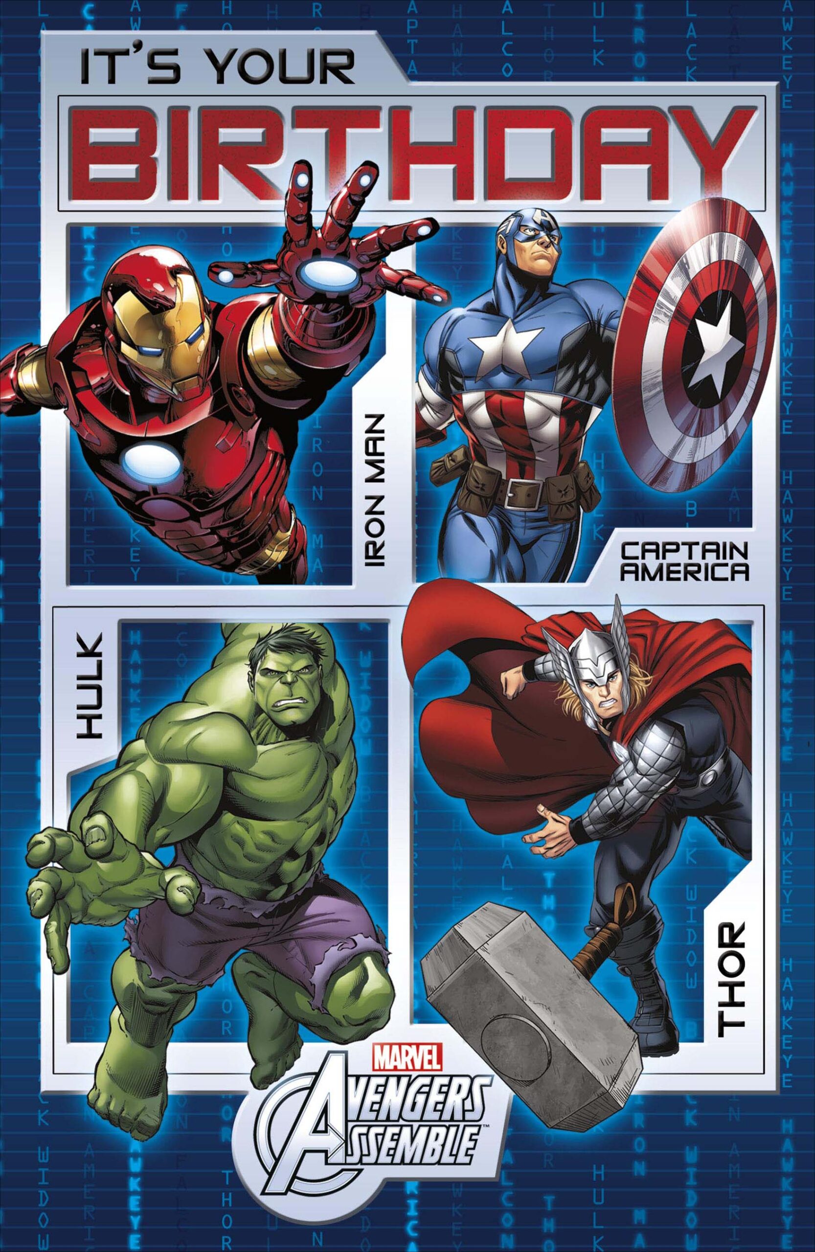 Happy Birthday - Avengers Assemble