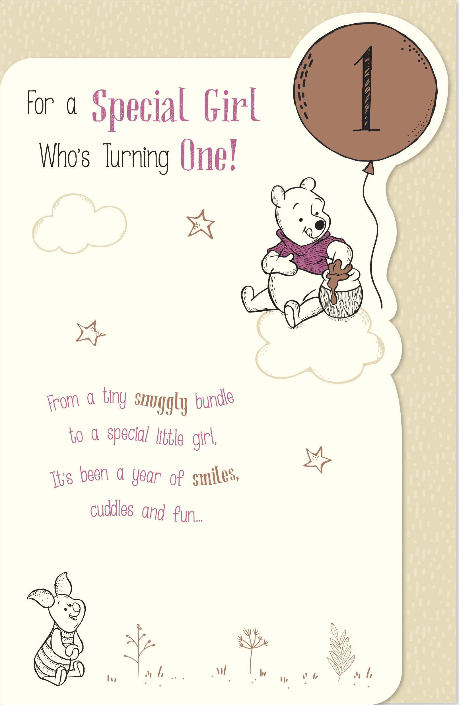 1st Birthday - Disney Winnie the Pooh