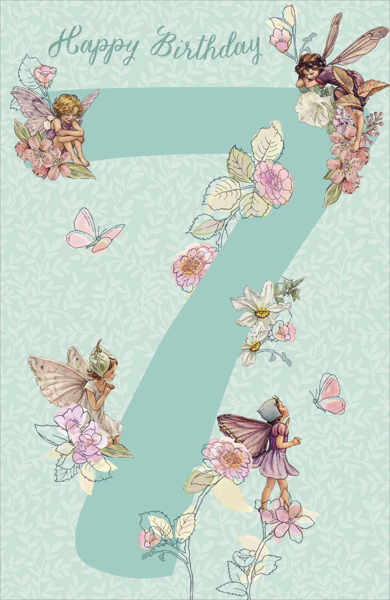 7th Birthday - Flower Fairies