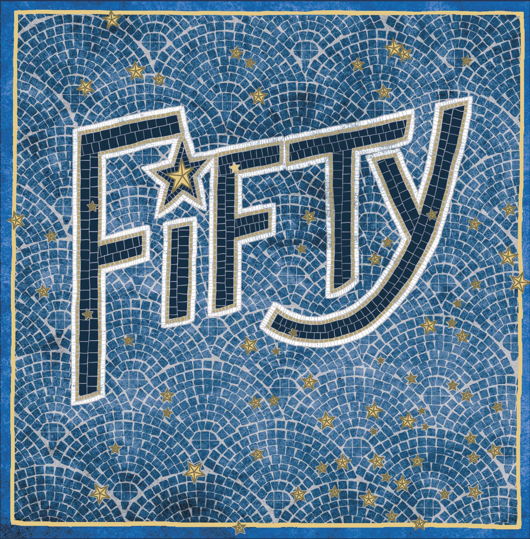 50th Birthday - Tesserae