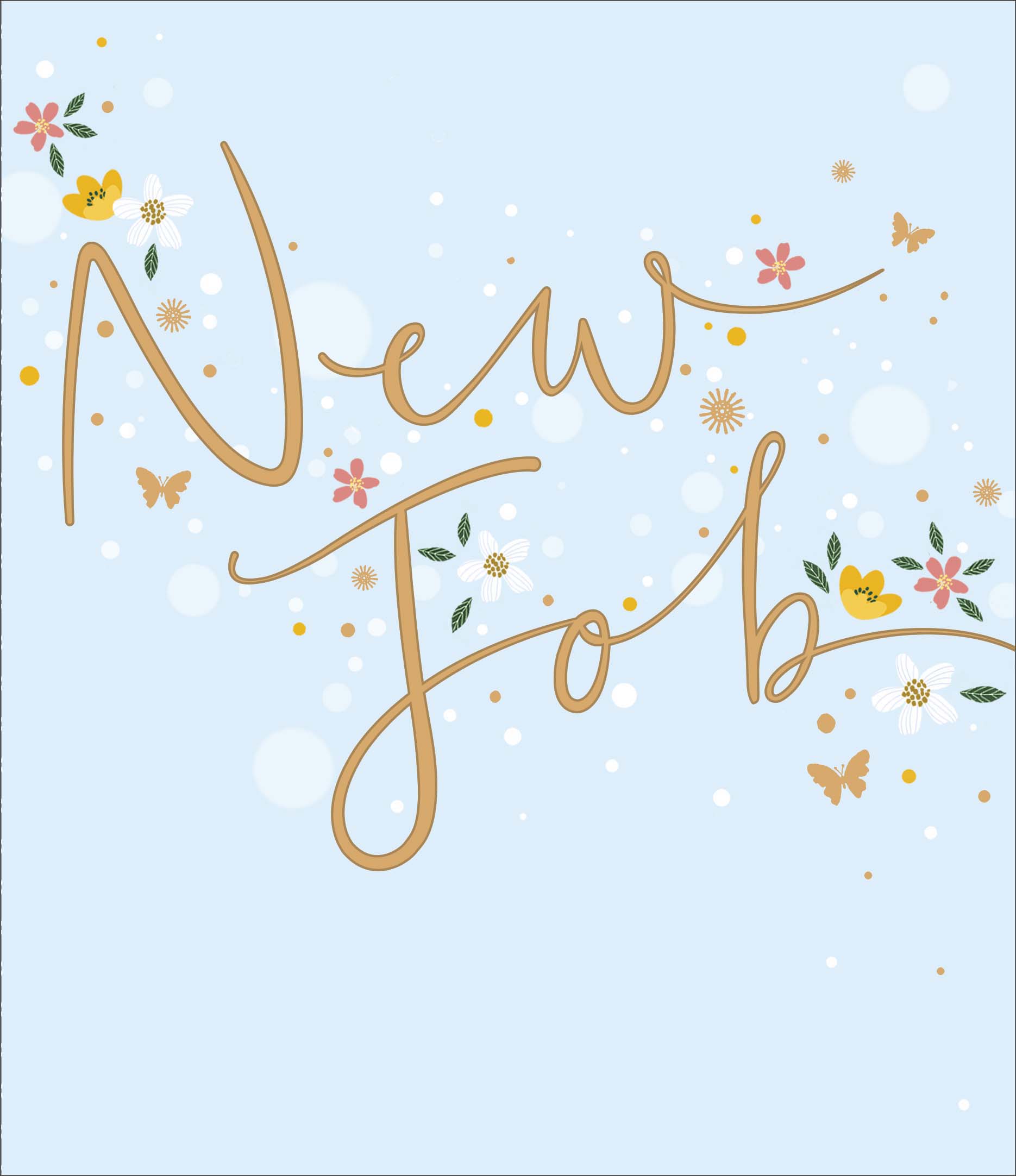 New Job Congratulations - Dazzling
