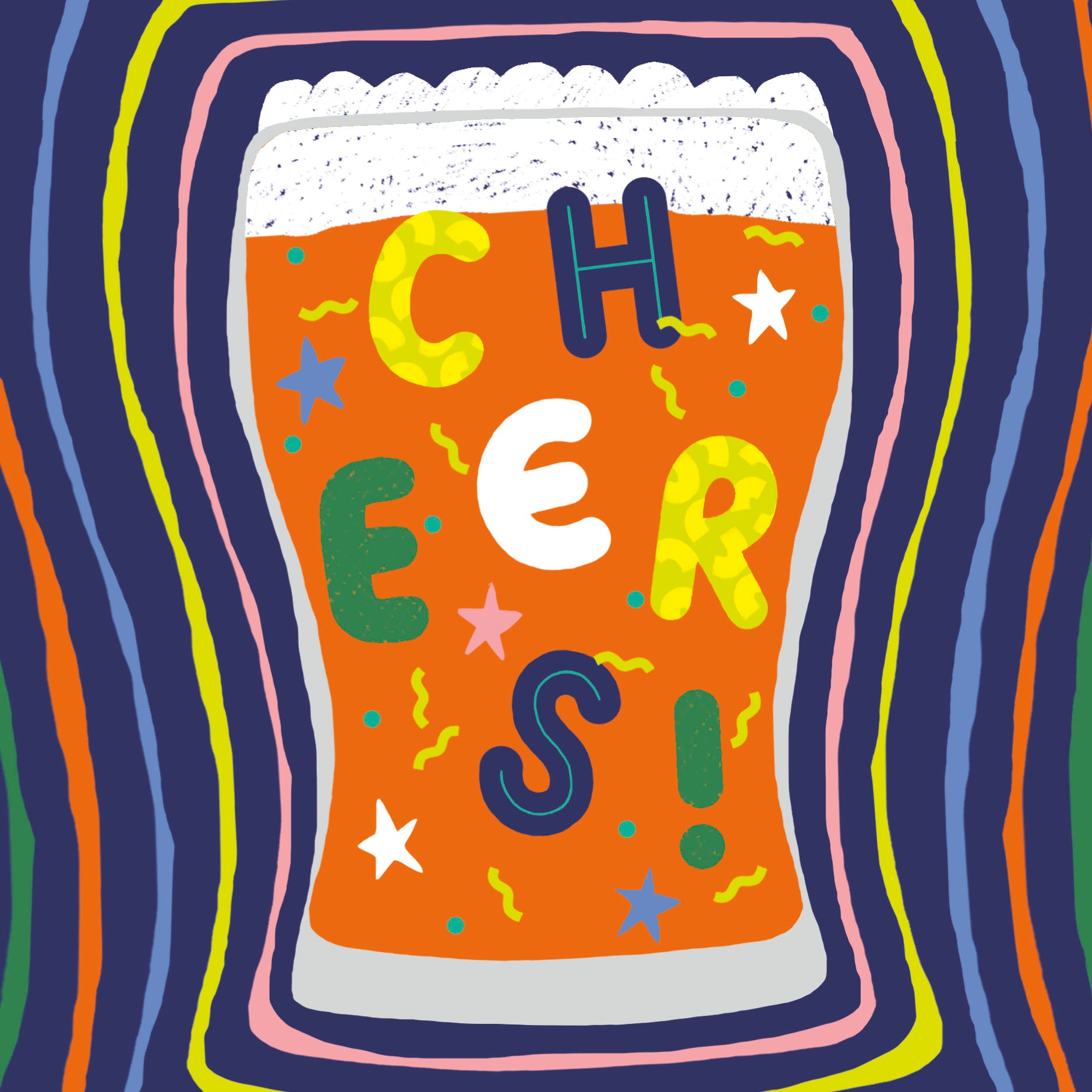 Birthday - Kindred Party Poppers Male