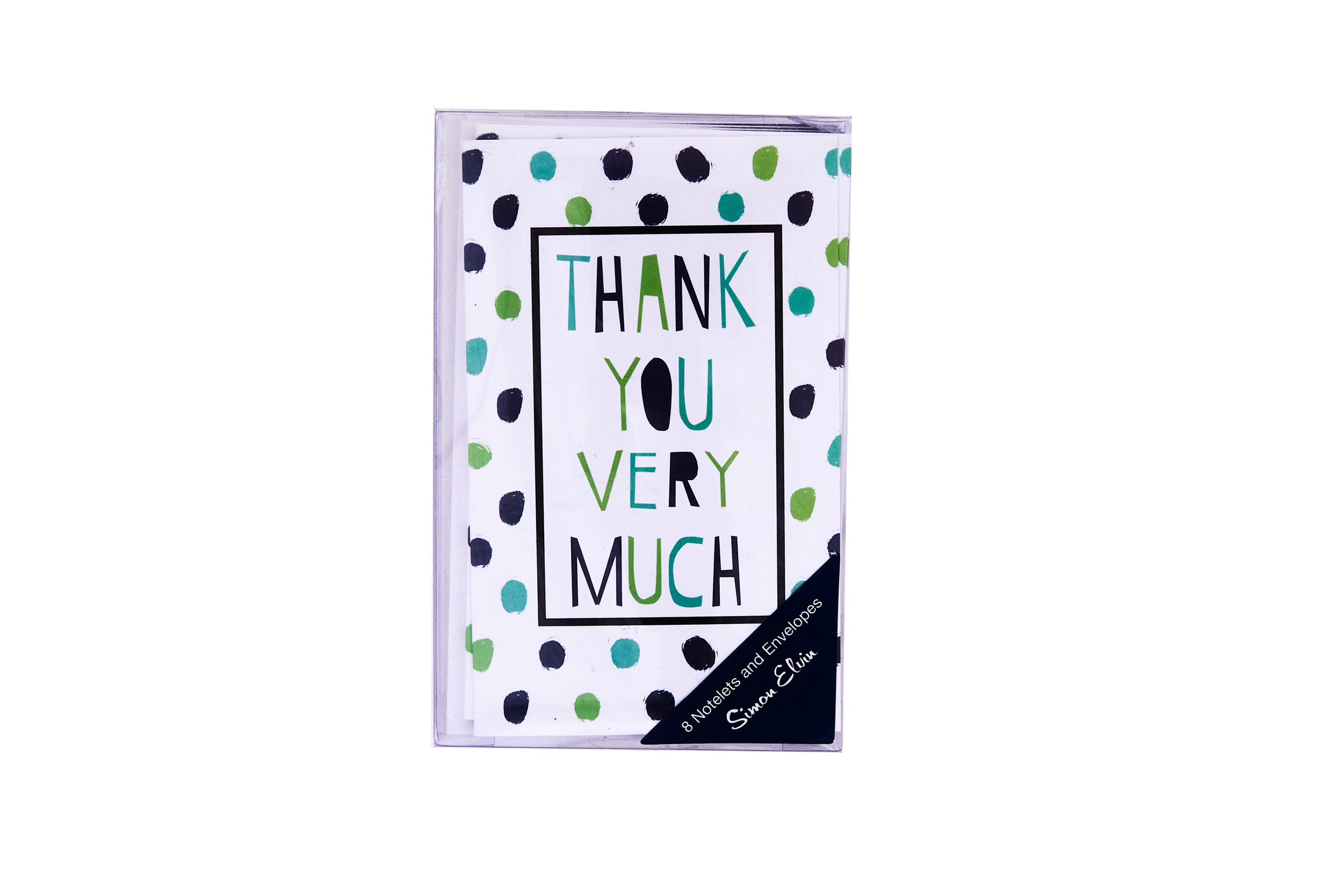 Cont Thank You Notecards 8 Pack