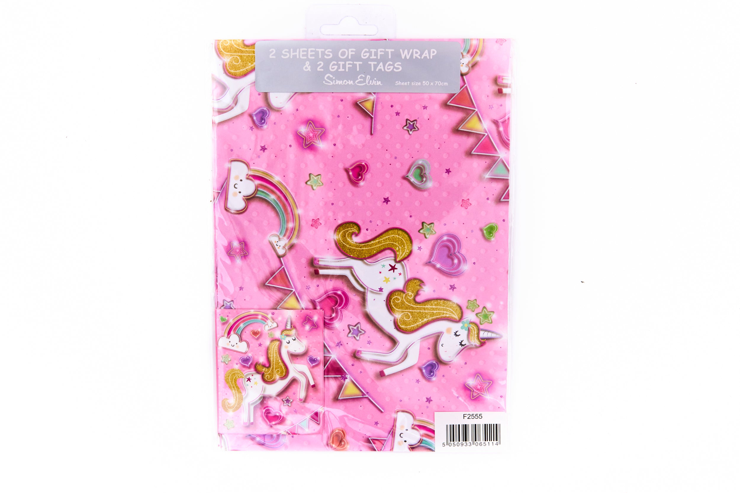 Gift Wrap and Tags: Fun Unicorn Design