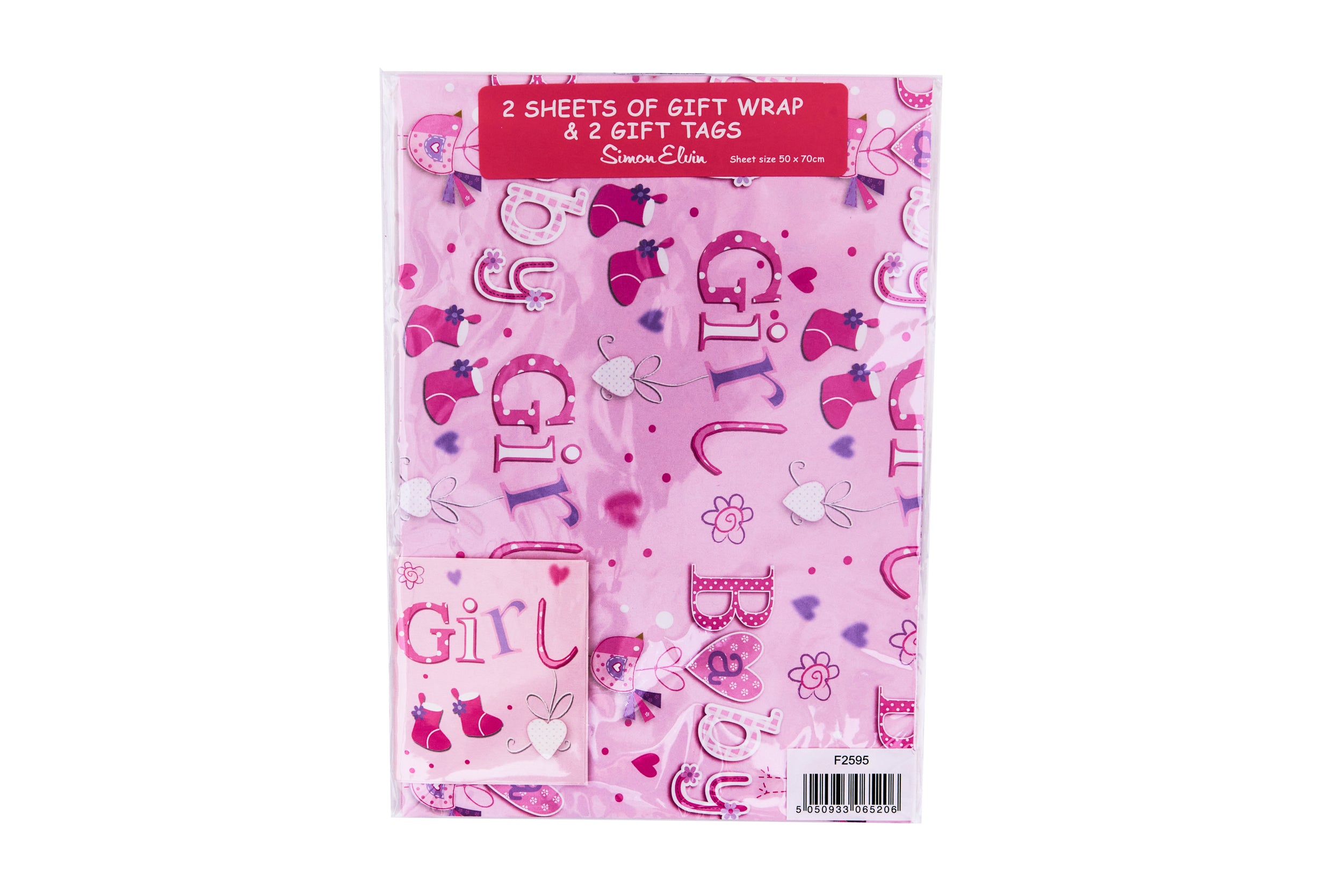 PK WRAP/TAGS:BABY GIRL