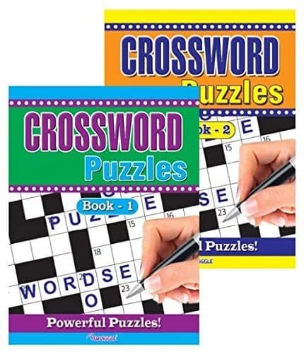 Crossword Puzzles  (Slightly smaller than A4)