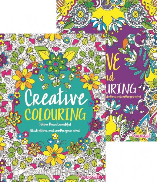 Advanced Colouring Book - Creative