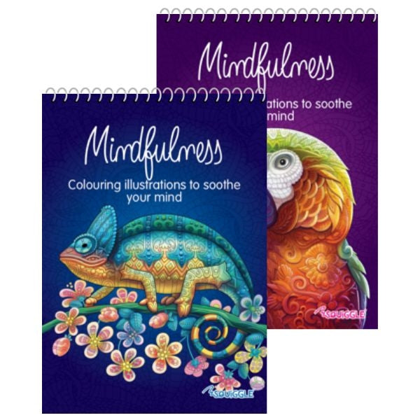 Spiral Advanced Colouring Book