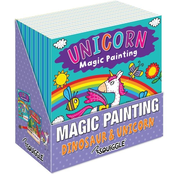 Unicorn & Dinosaur Magic Painting