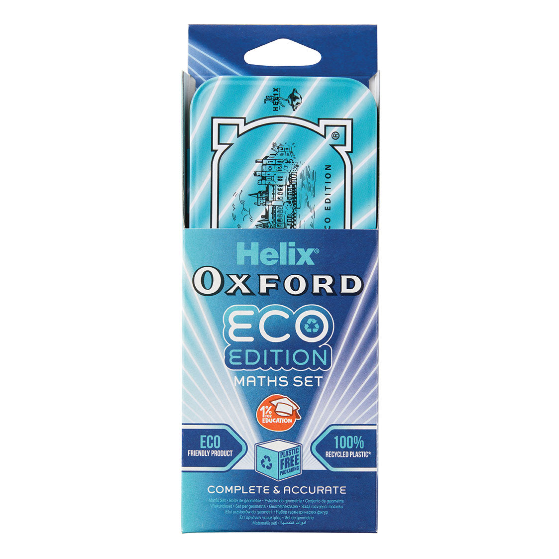 Helix Oxford Maths Set with Storage Tin