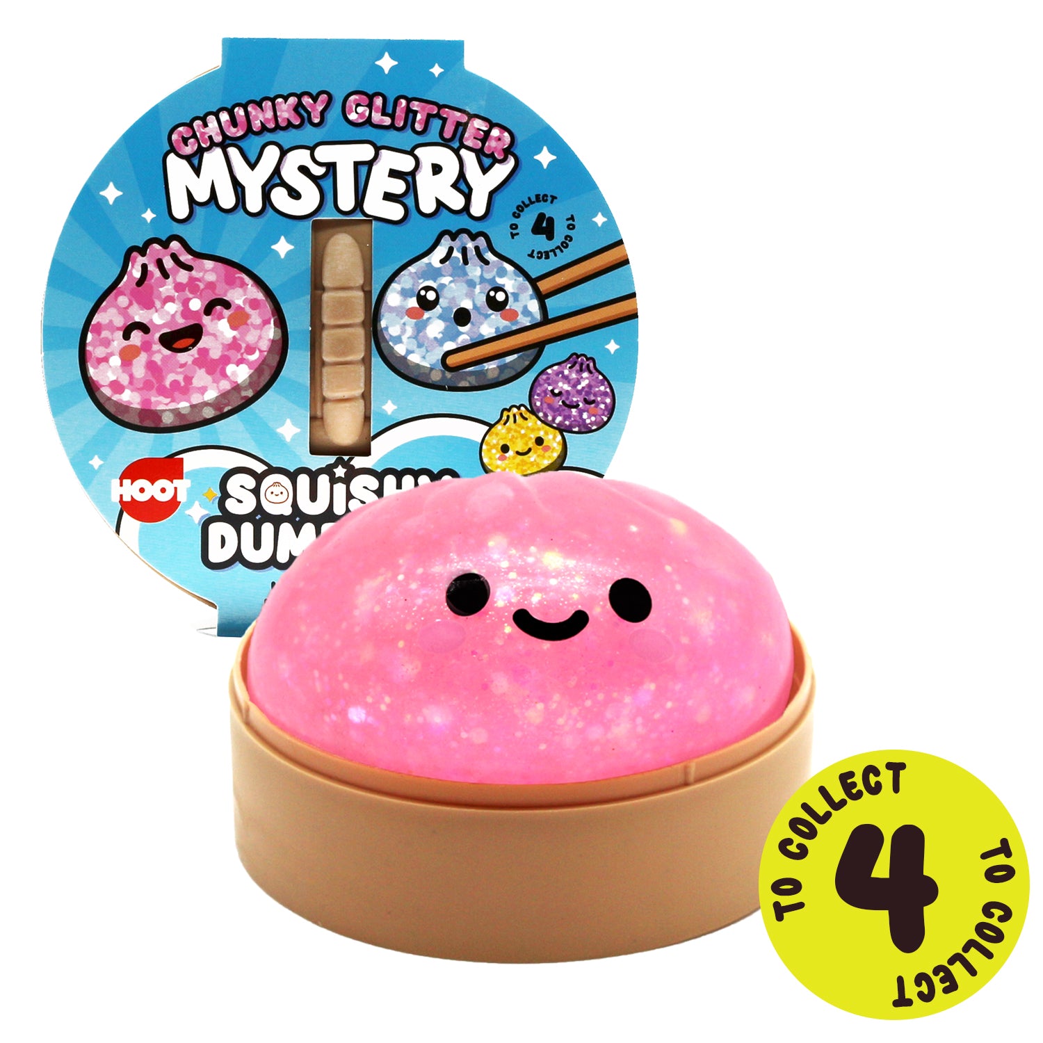 Mystery Squishy Dumplings - Chunky Glitter