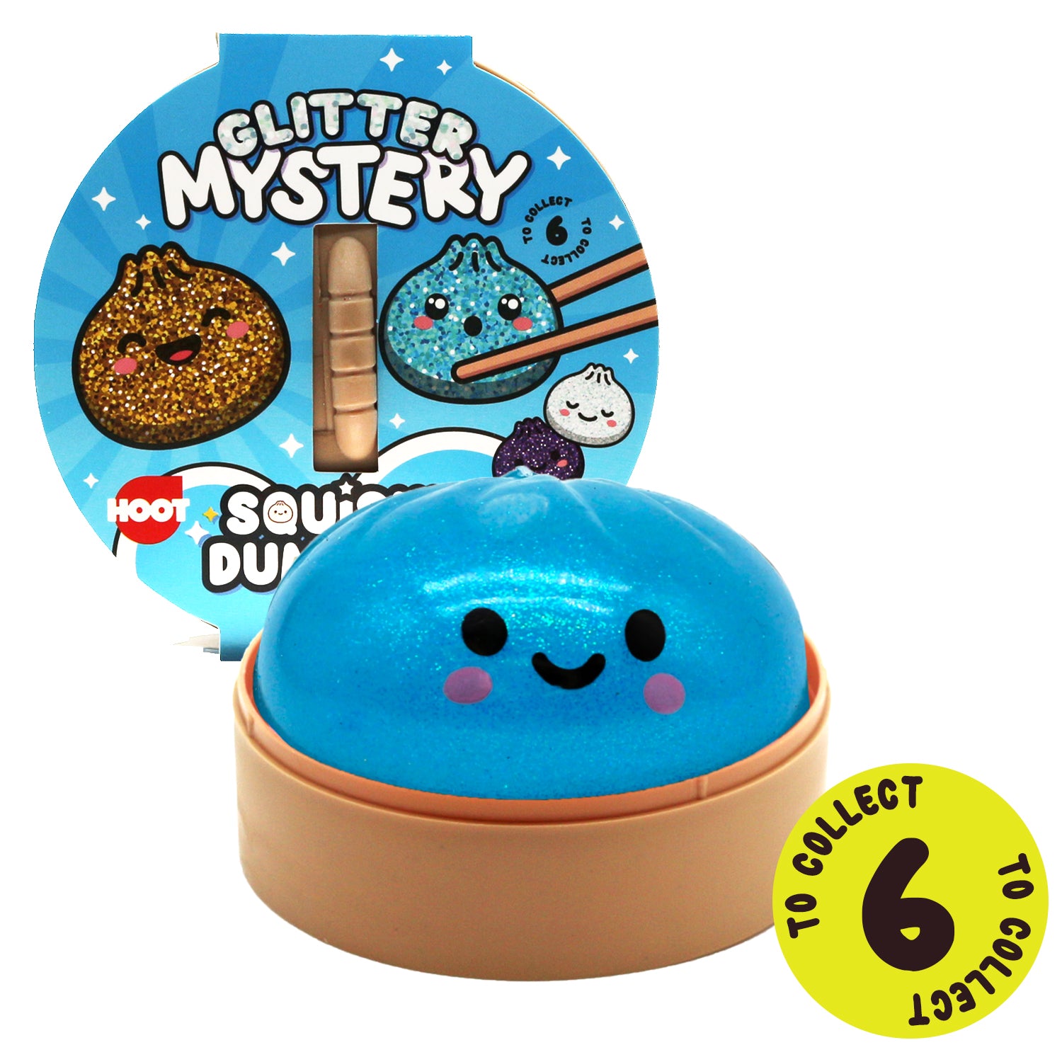 Mystery Squishy Dumplings - Glitter