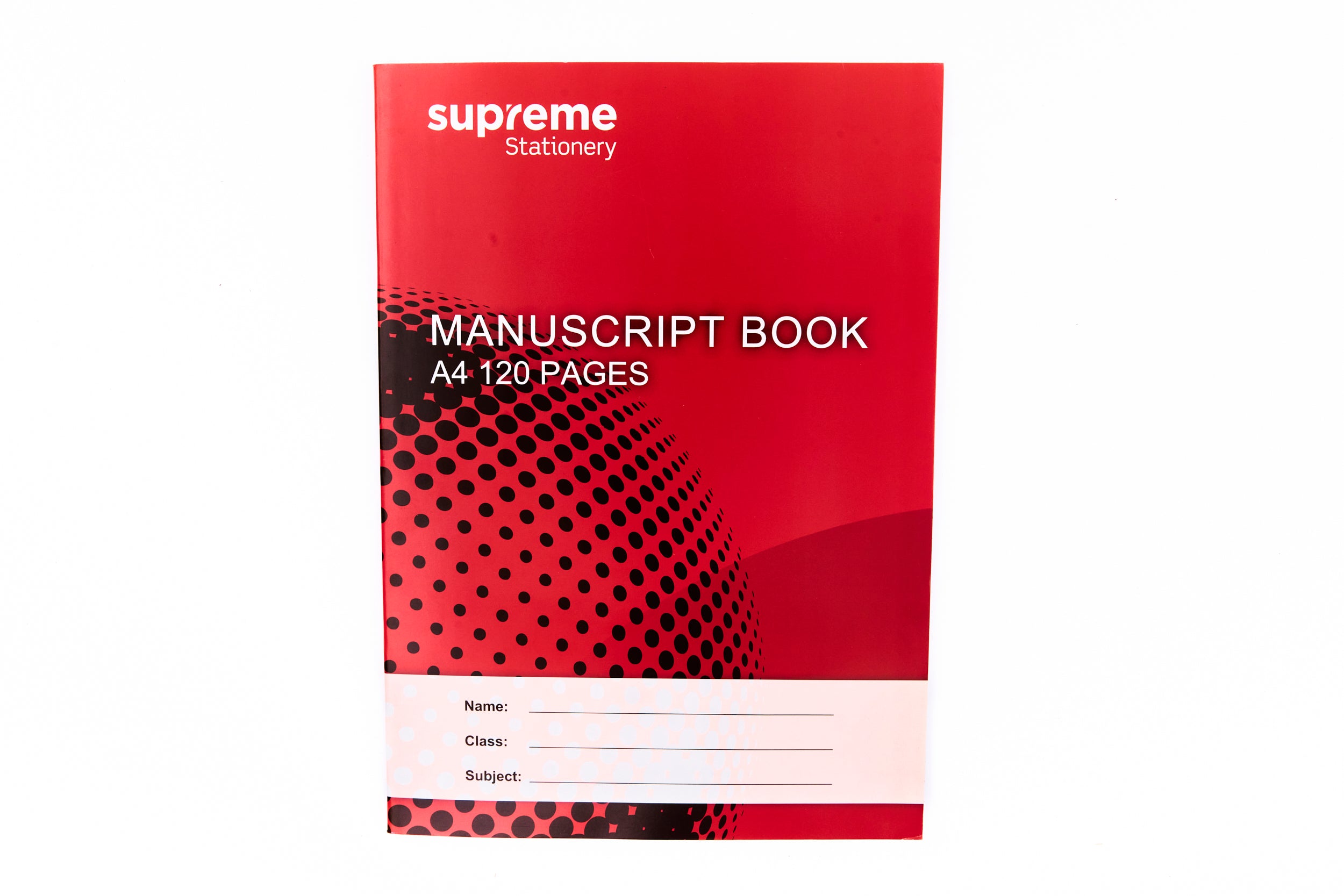 A4 120 Page Manuscript Book