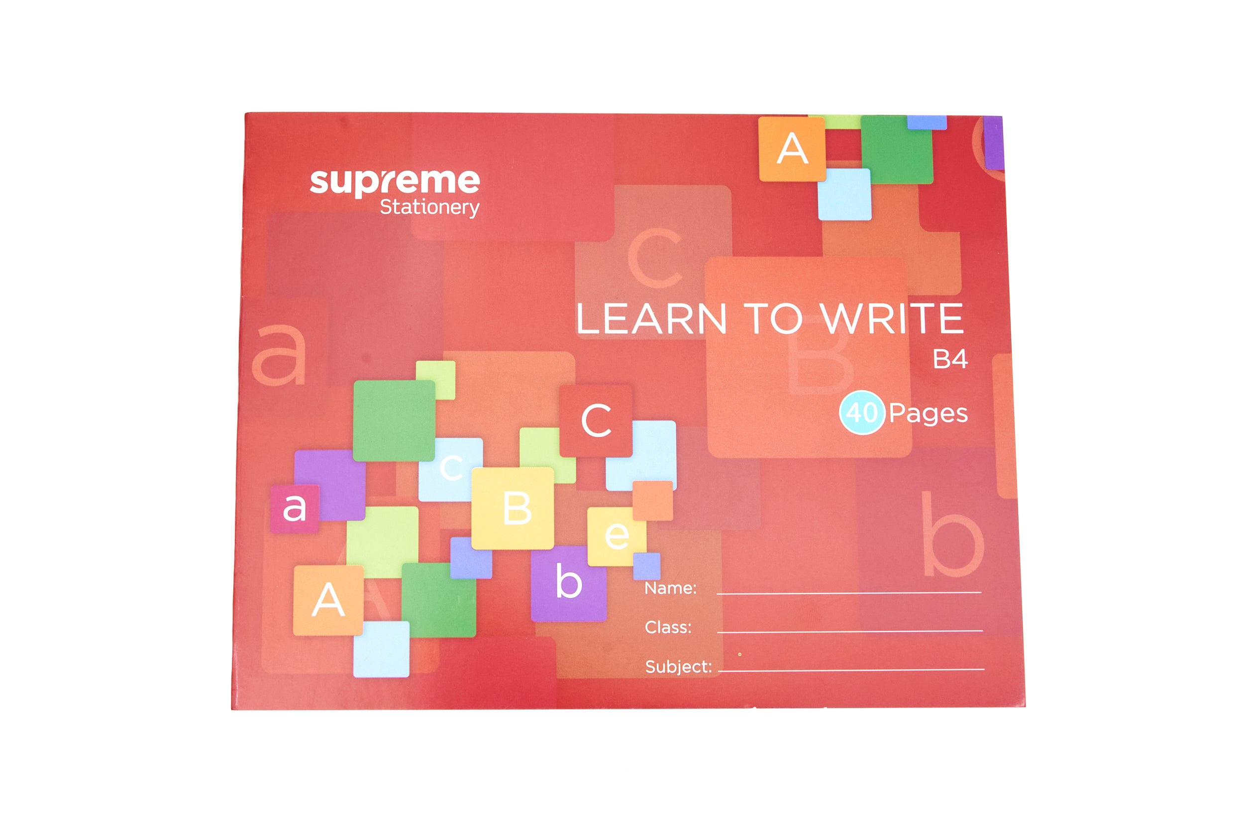 Learn To Write B4 Copy
