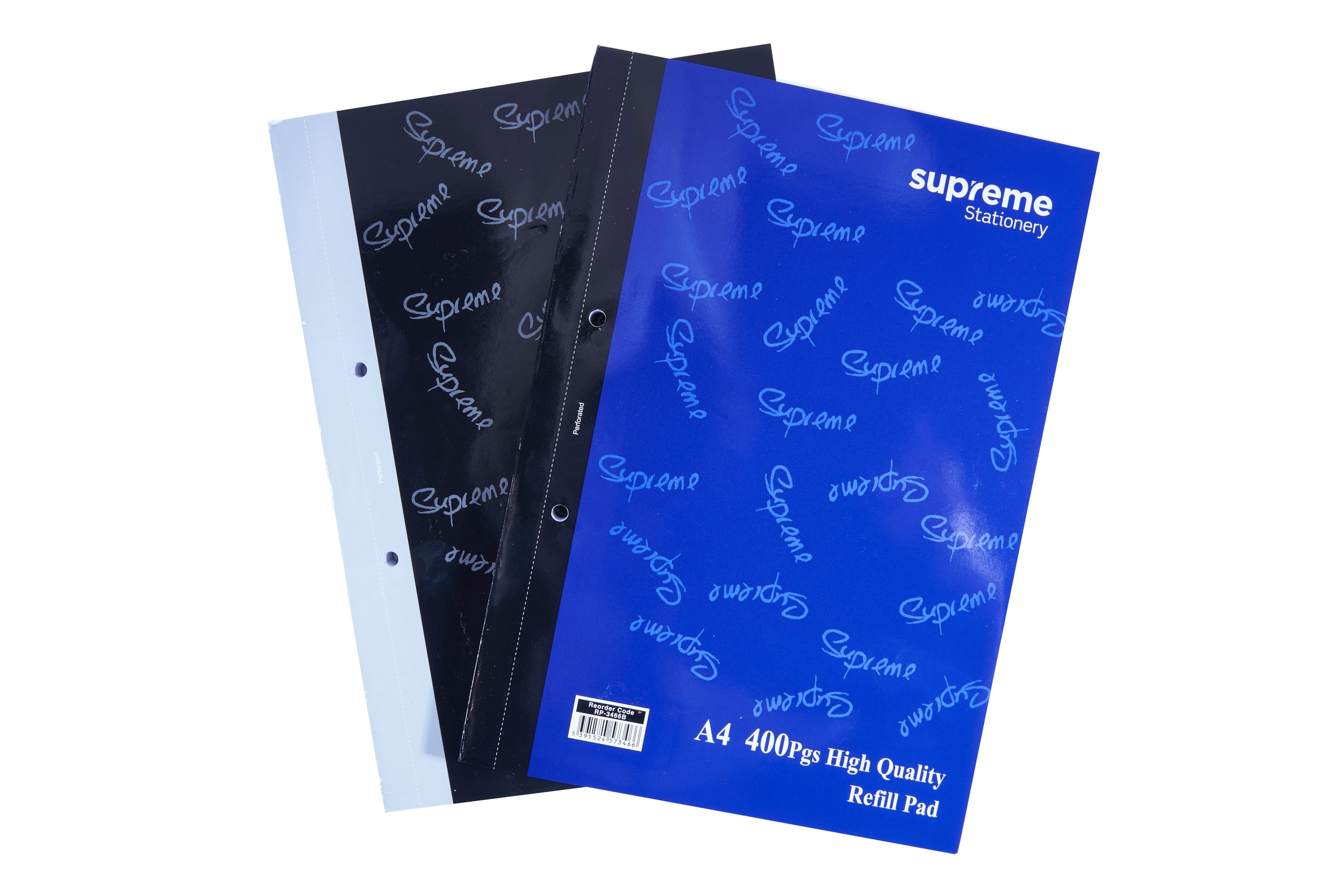 A4 Refil Pad Side Bound 400 Page Assorted Colours