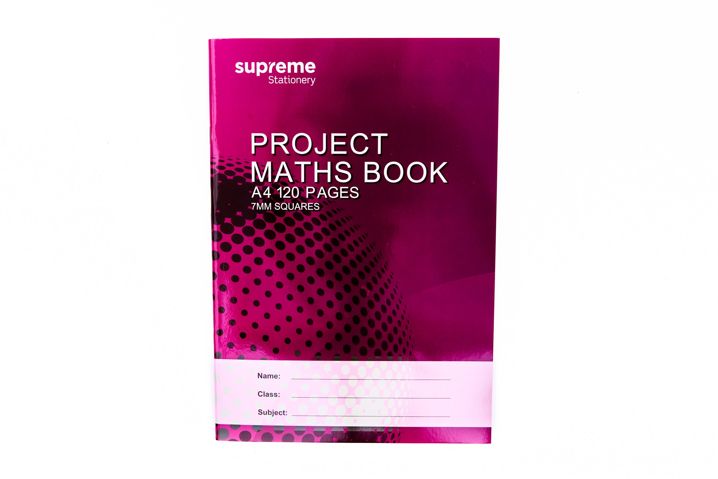 MATHS COPY A4 PROJECT 7MM
