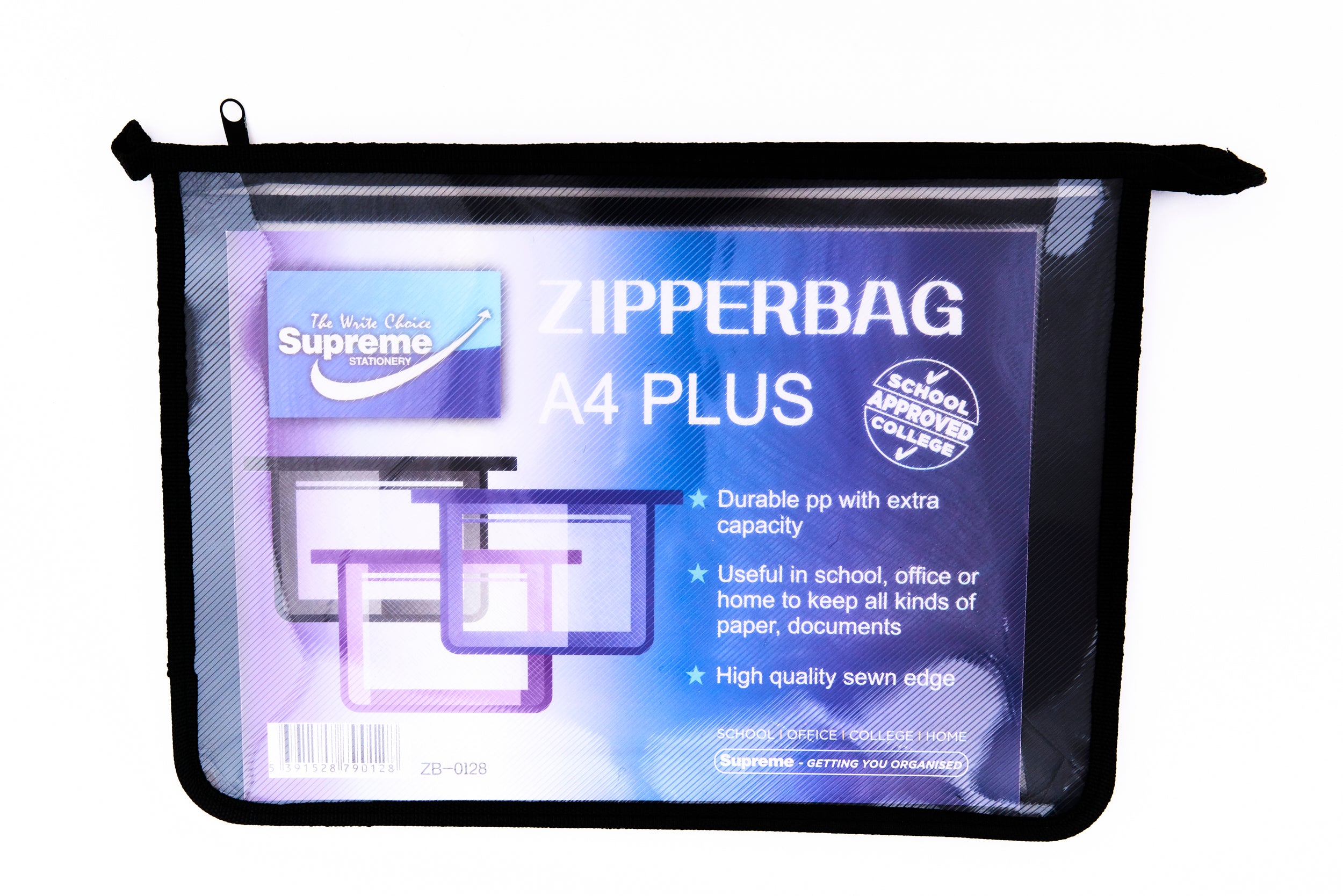 Zipper Bag A4 Plus Clear