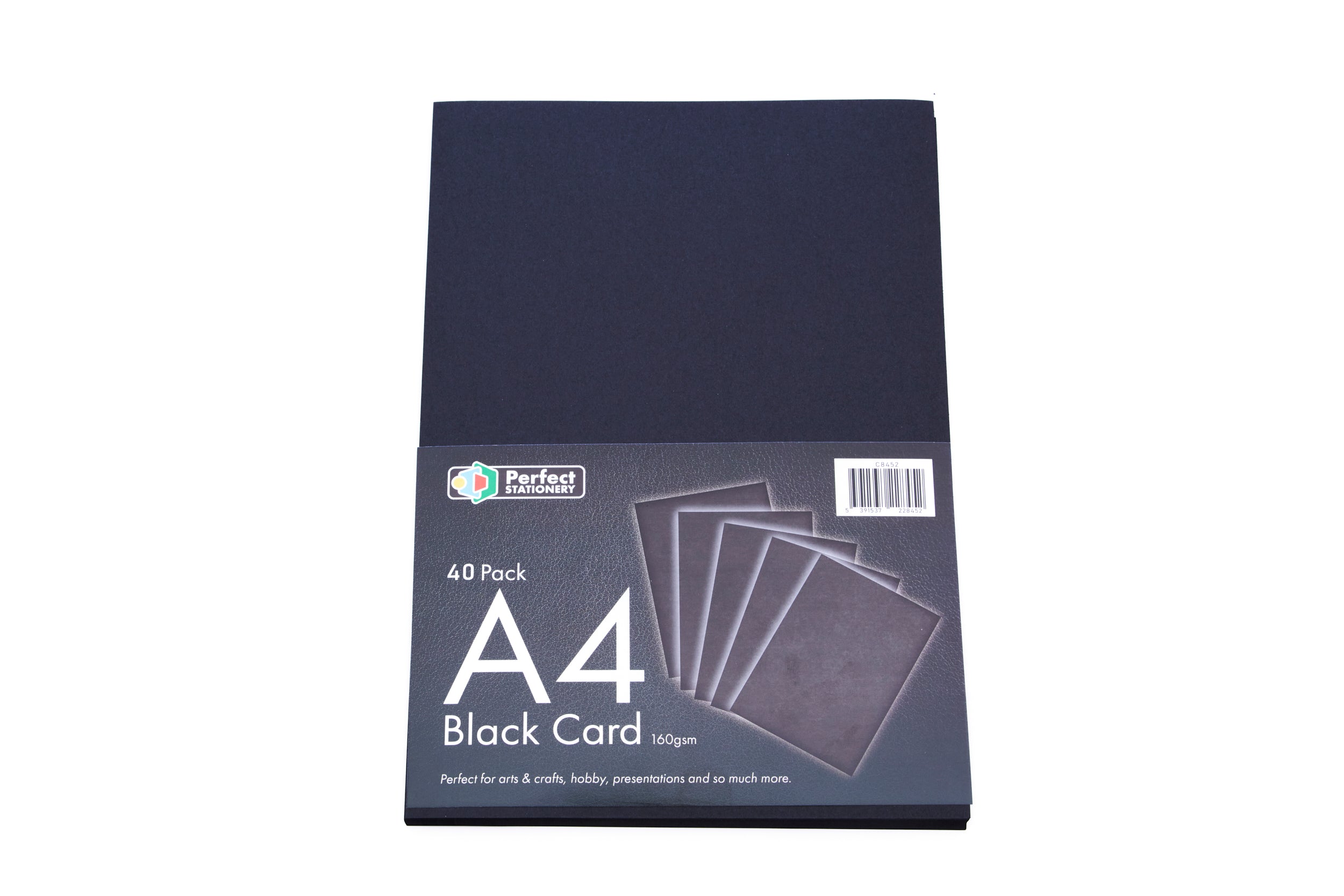 Card A4 Black 160Gsm 40Pk