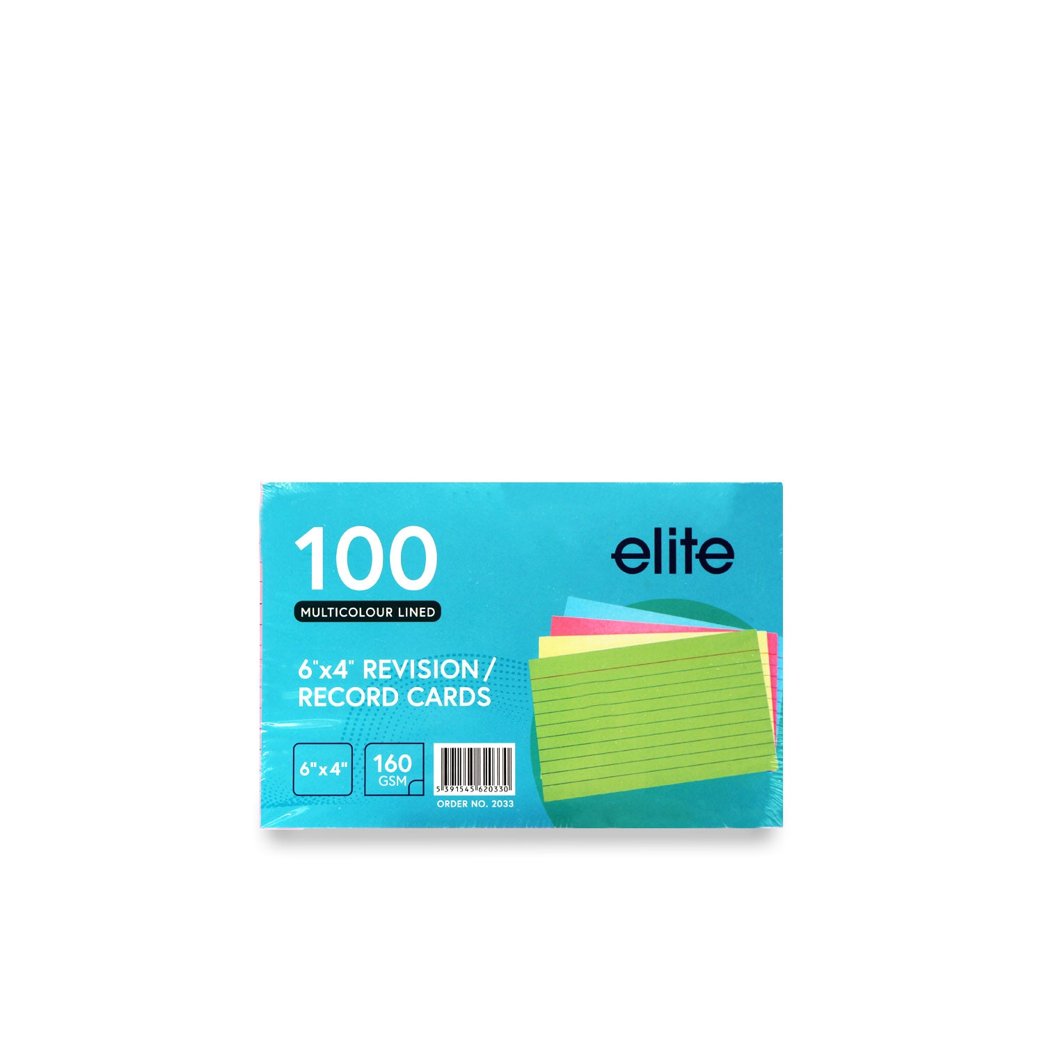 6x4 Revision Flashcards 100 Sheets (Pastels)