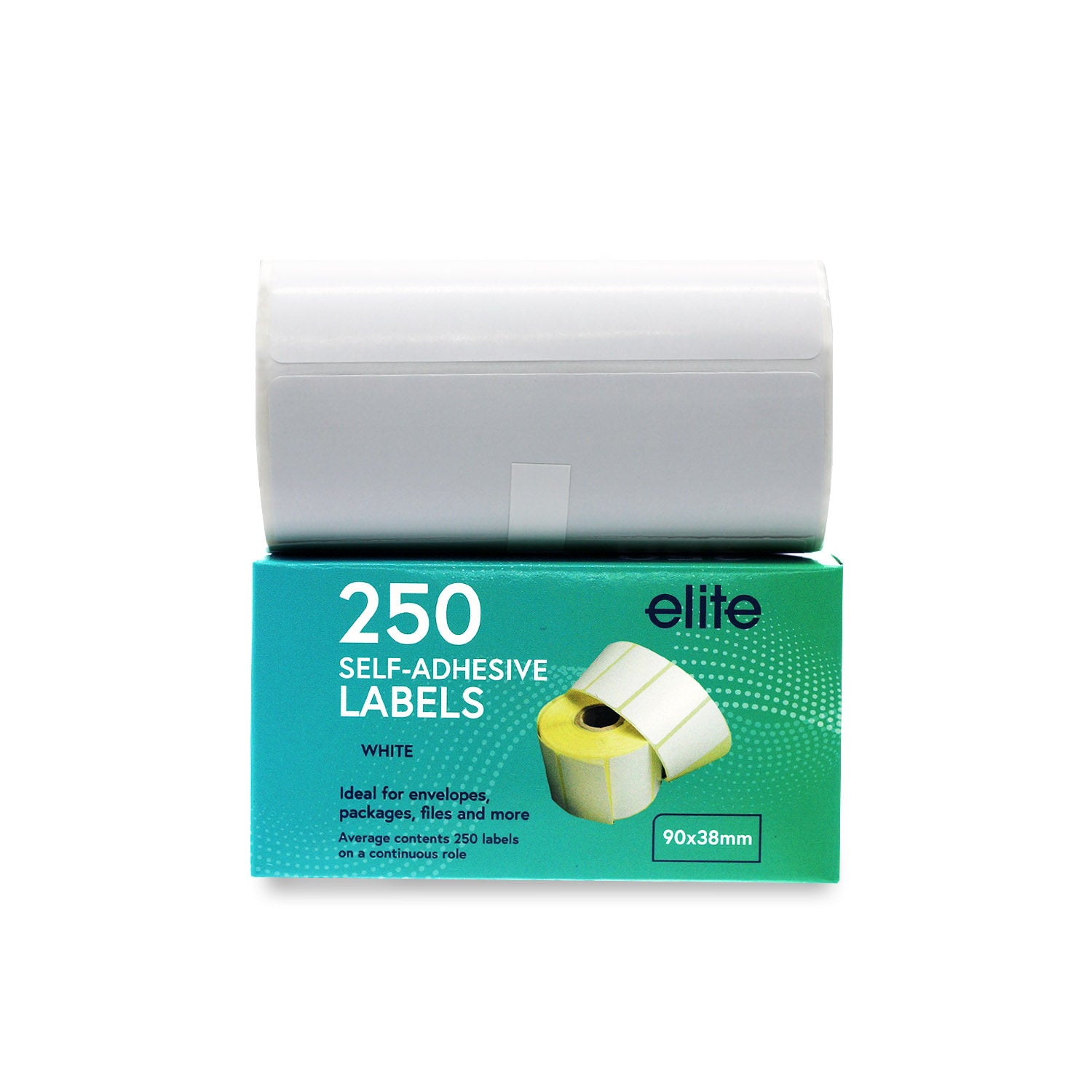 Large Self-Adhesive Sticky Label Roll 250pcs