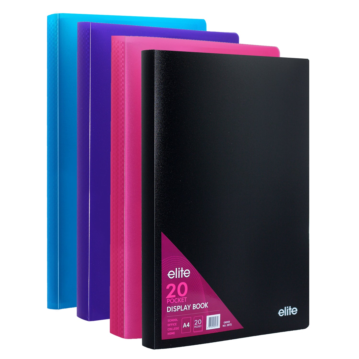 A4 Display Folder - 20 Pockets