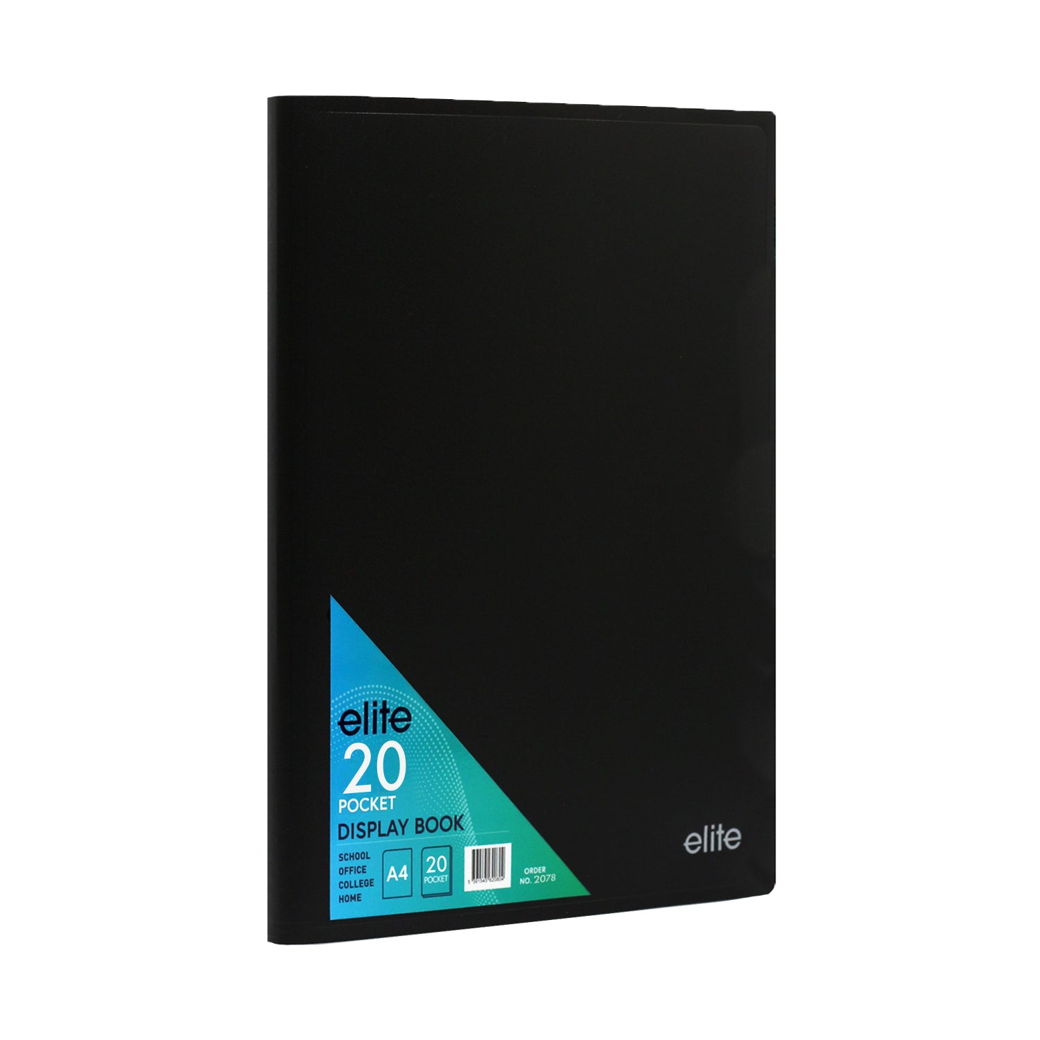 A4 Soft-Cover Display Folder - 20 Pockets