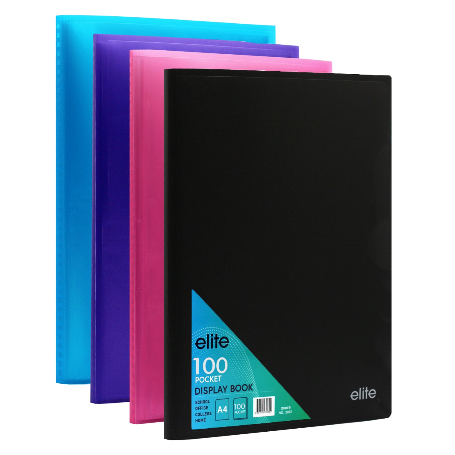 A4 Soft-Cover Display Folder - 100 Pockets