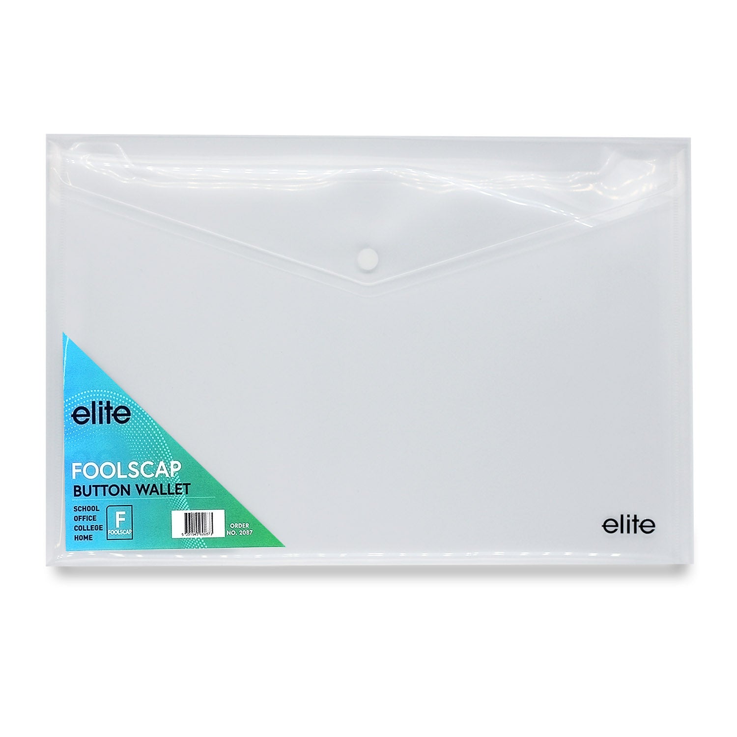 Foolscap Clear Document Wallet