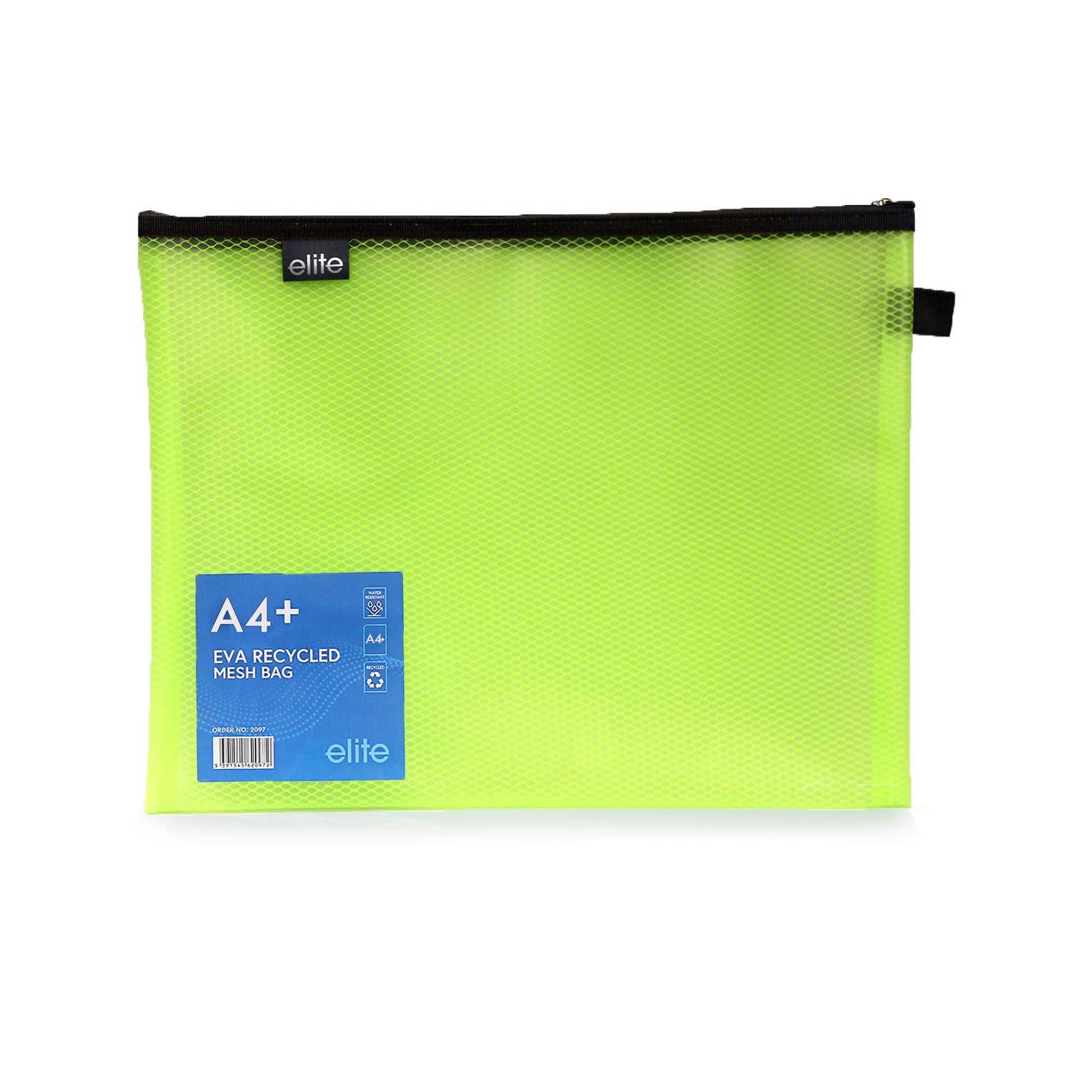 A4+ EVA Recycled Mesh Bag Lime Green