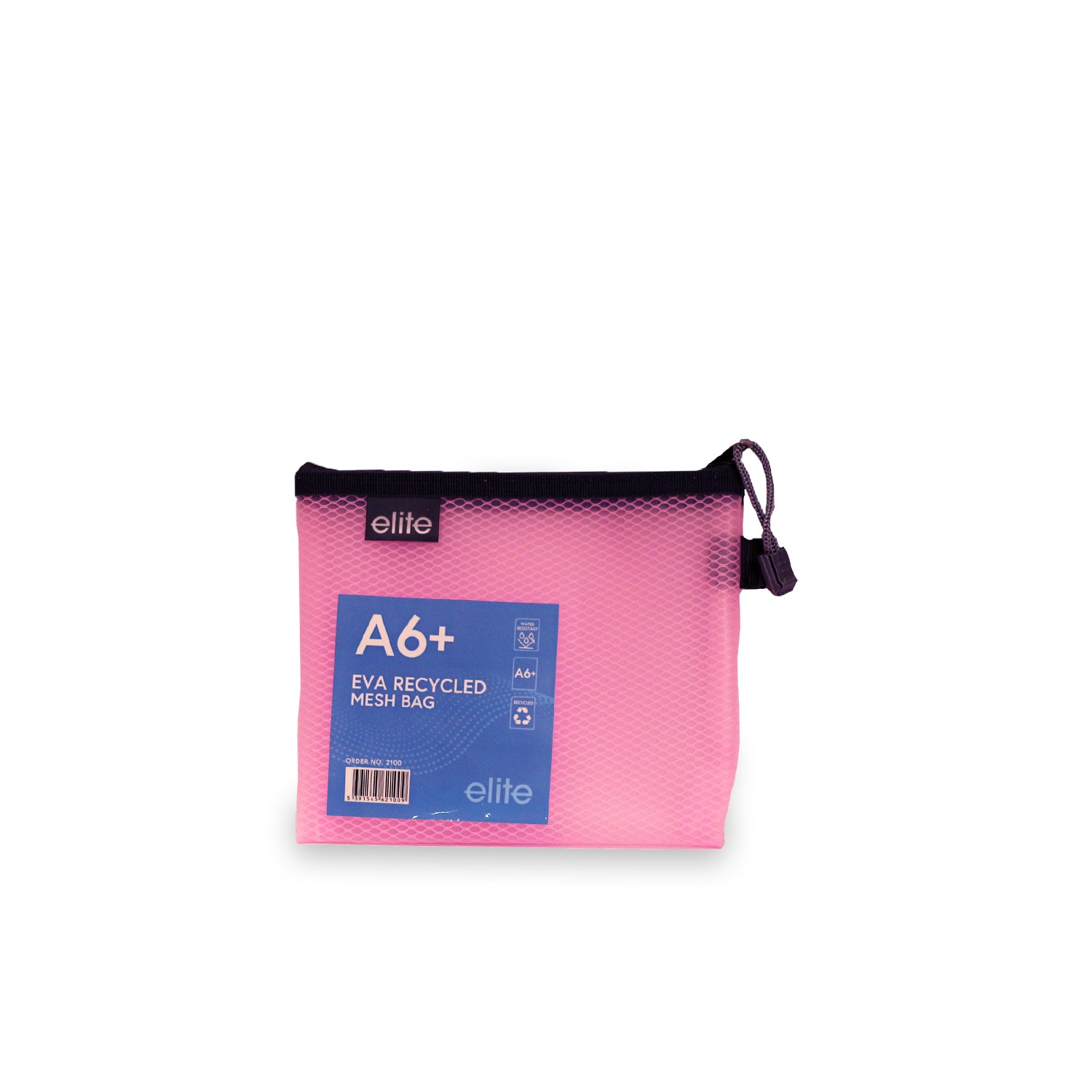 A6+ EVA Recycled Mesh Bag Pink Grey