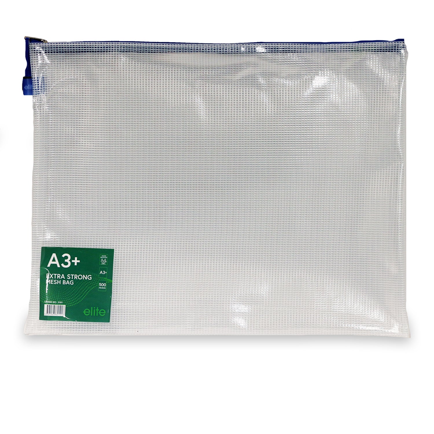 A3+ Extra Strong Mesh Bag Clear Blue