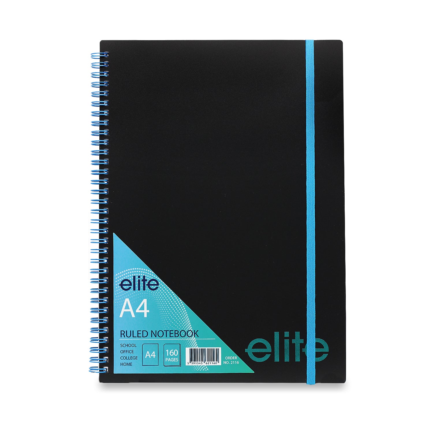 A4 Spiral Ruled Notebook - 160 Pages