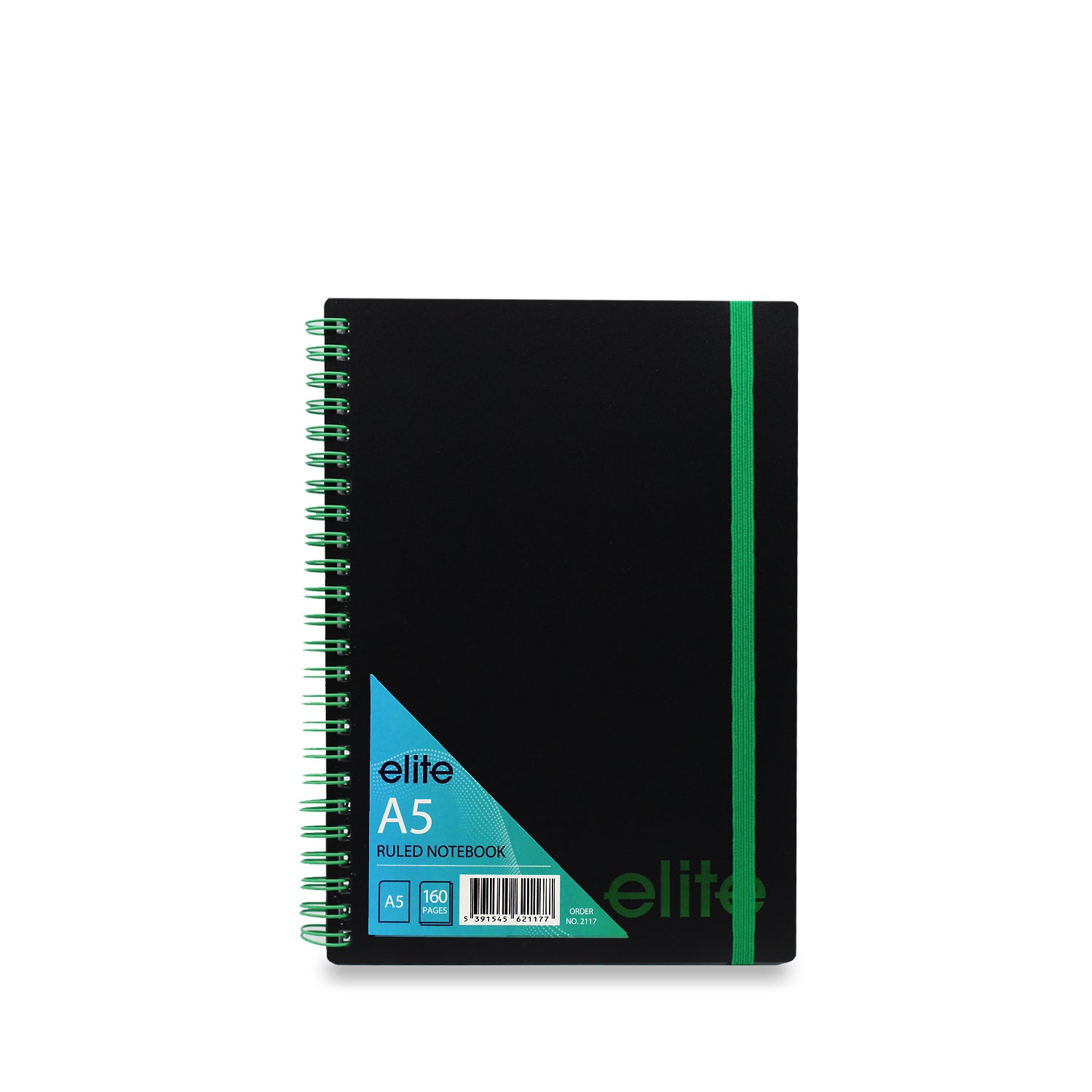 A5 Spiral Ruled Notebook - 160 Pages