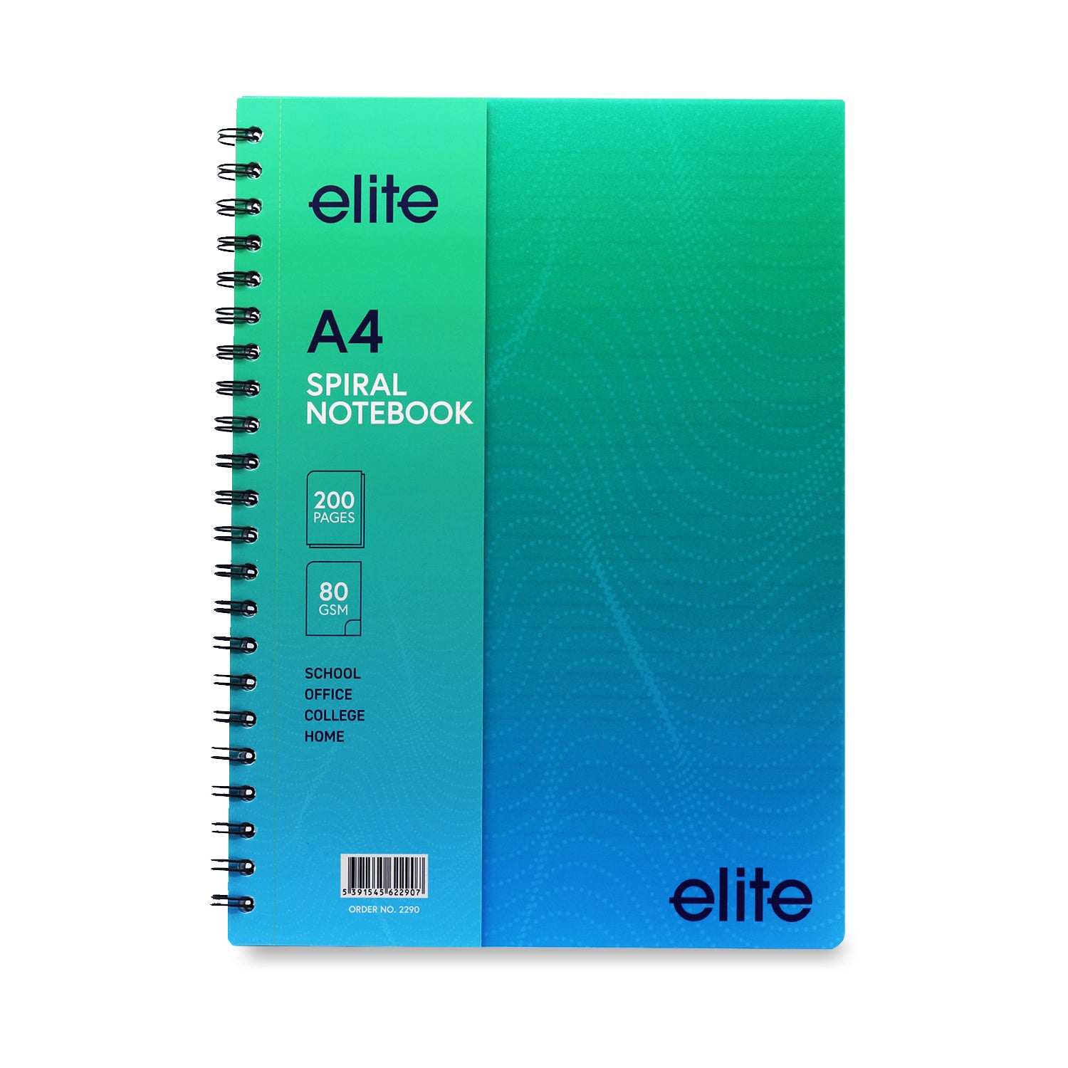 A4 Spiral Ruled Notebook - 200 Pages