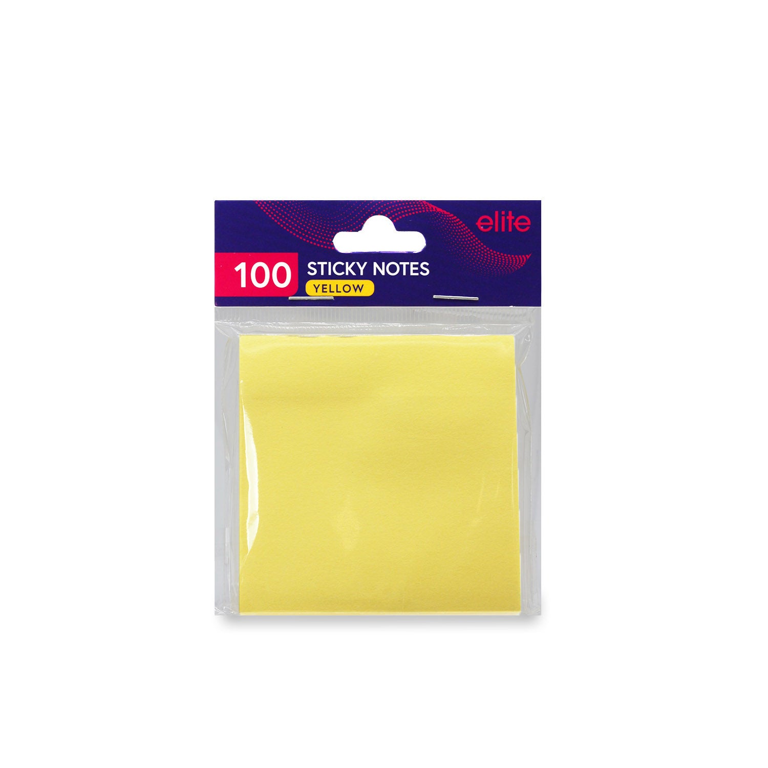 75mm Sticky Note Pad 100 Sheets (Yellow)