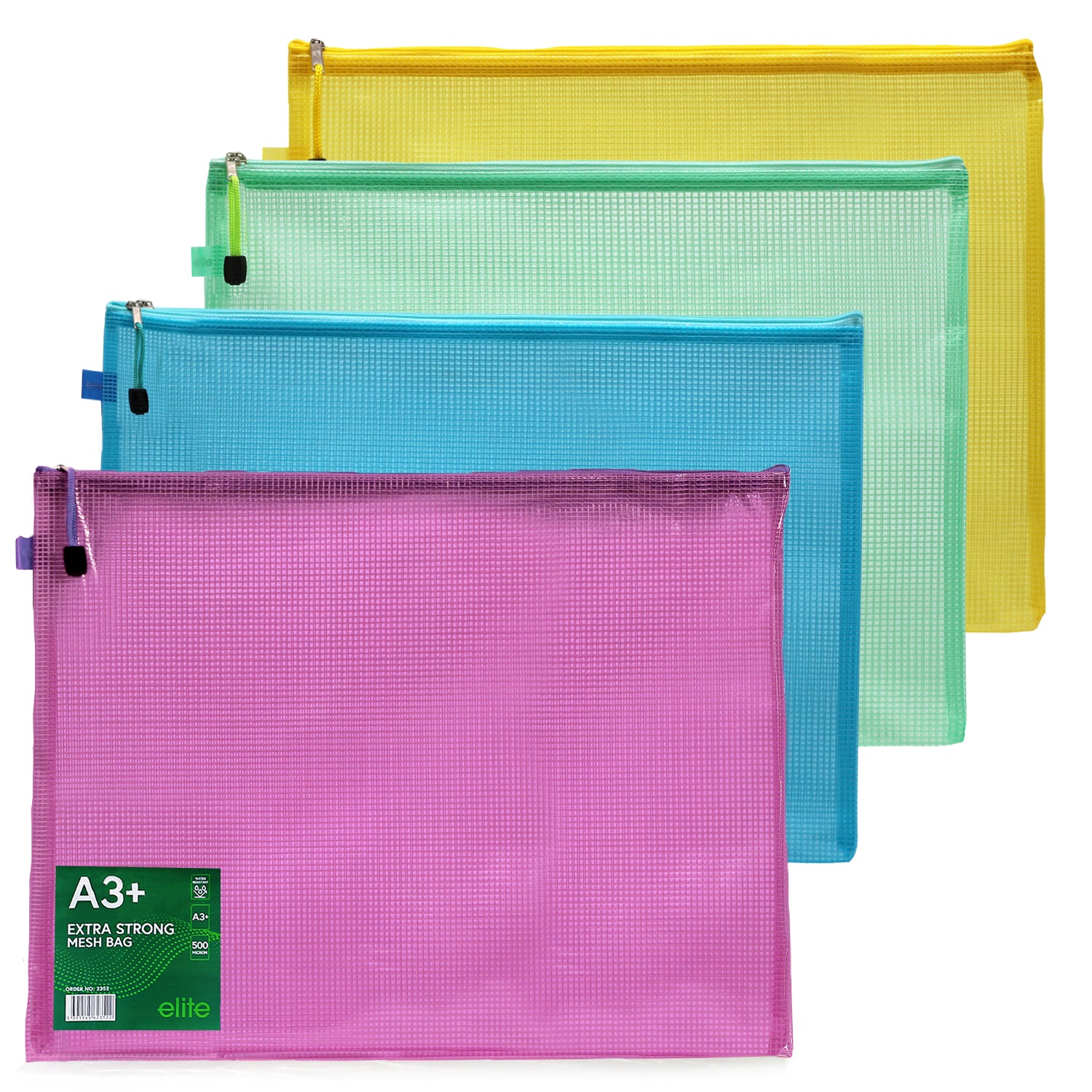 A3+ Extra Strong Mesh Bag - Pastel Assortment
