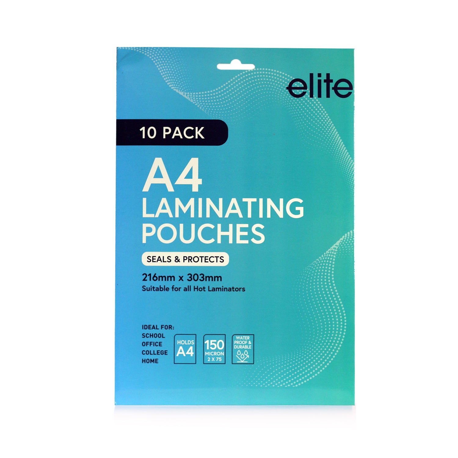 A4 Hot Laminating Pouches 10-Pack